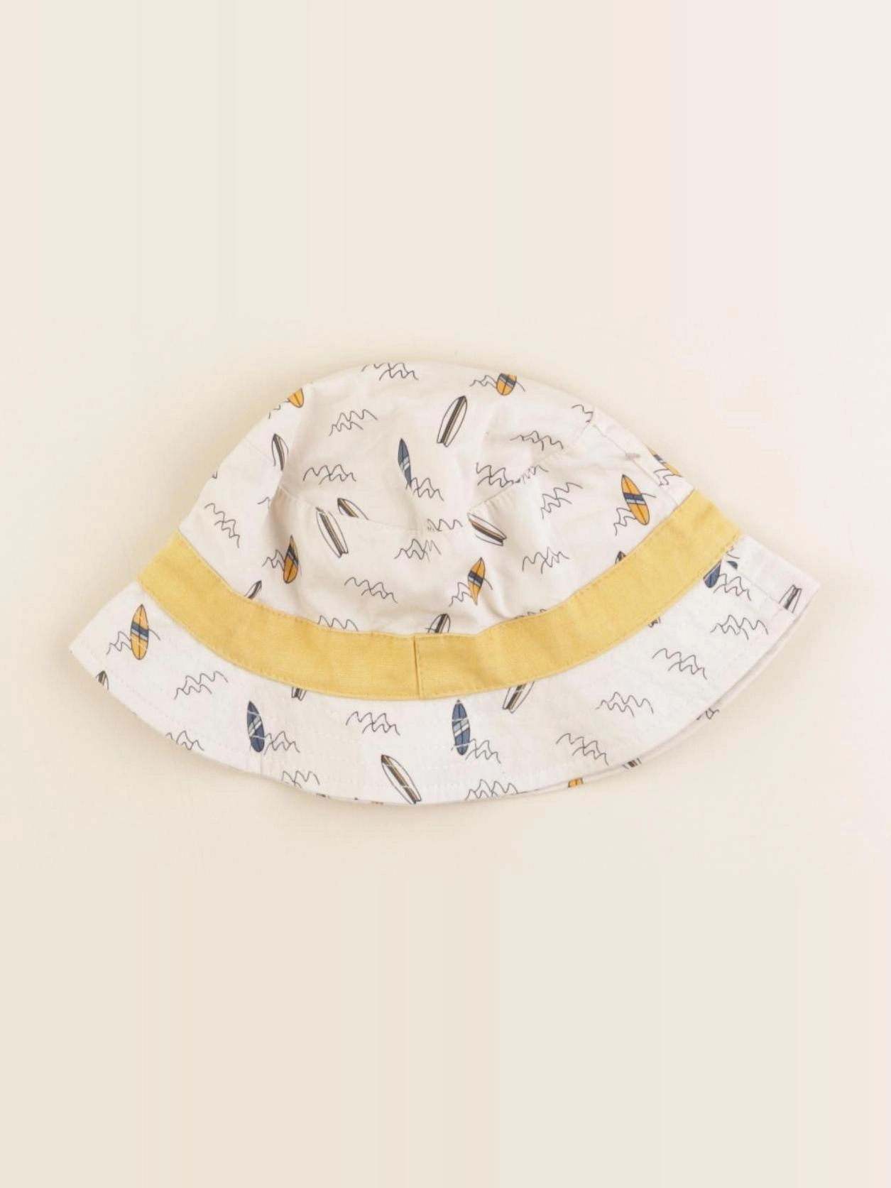 Vertbaudet - chapeau beige, jaune - 12/18 mois