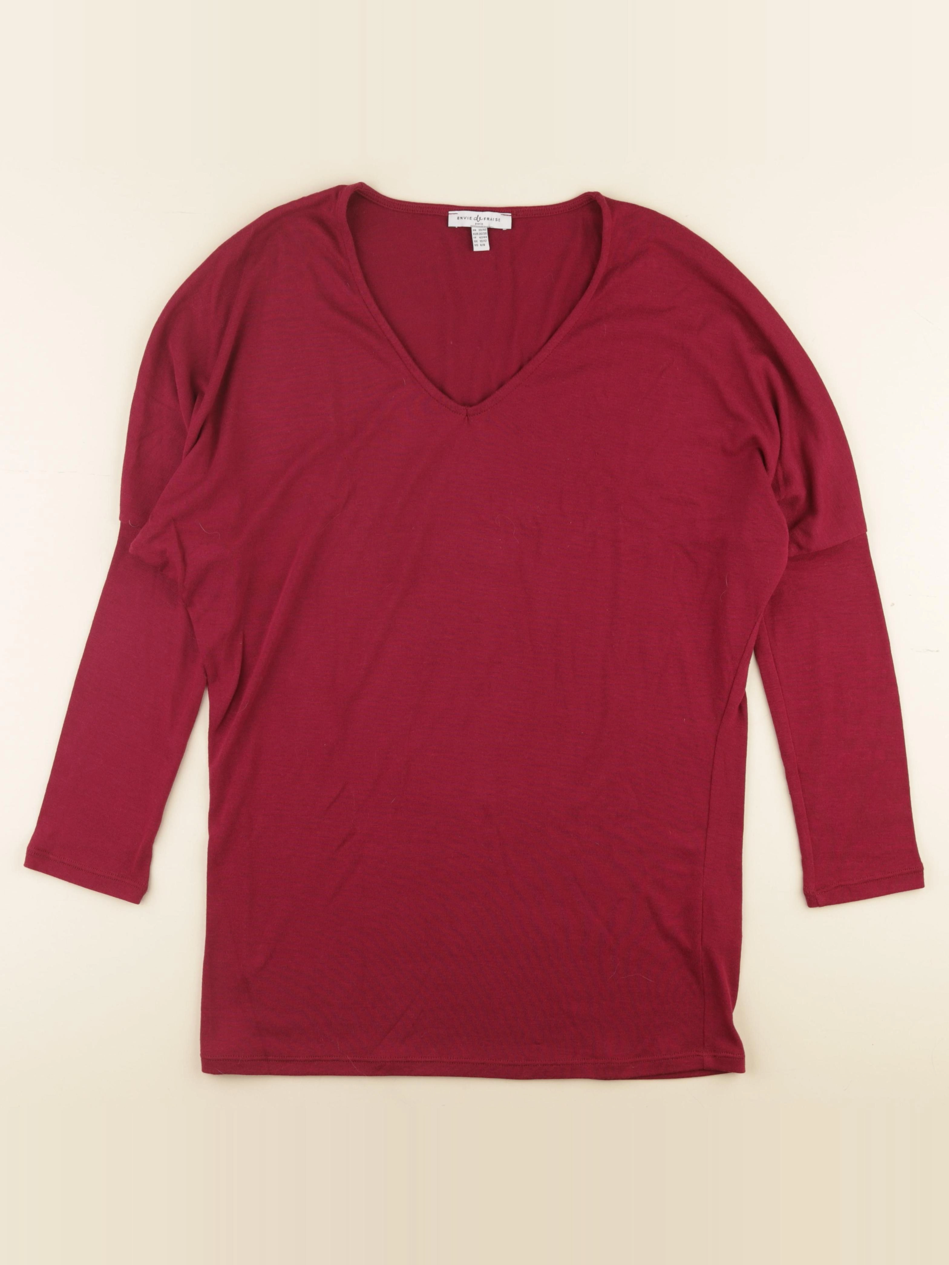 Envie de fraise - tee-shirt grossesse rouge - 38 à 40