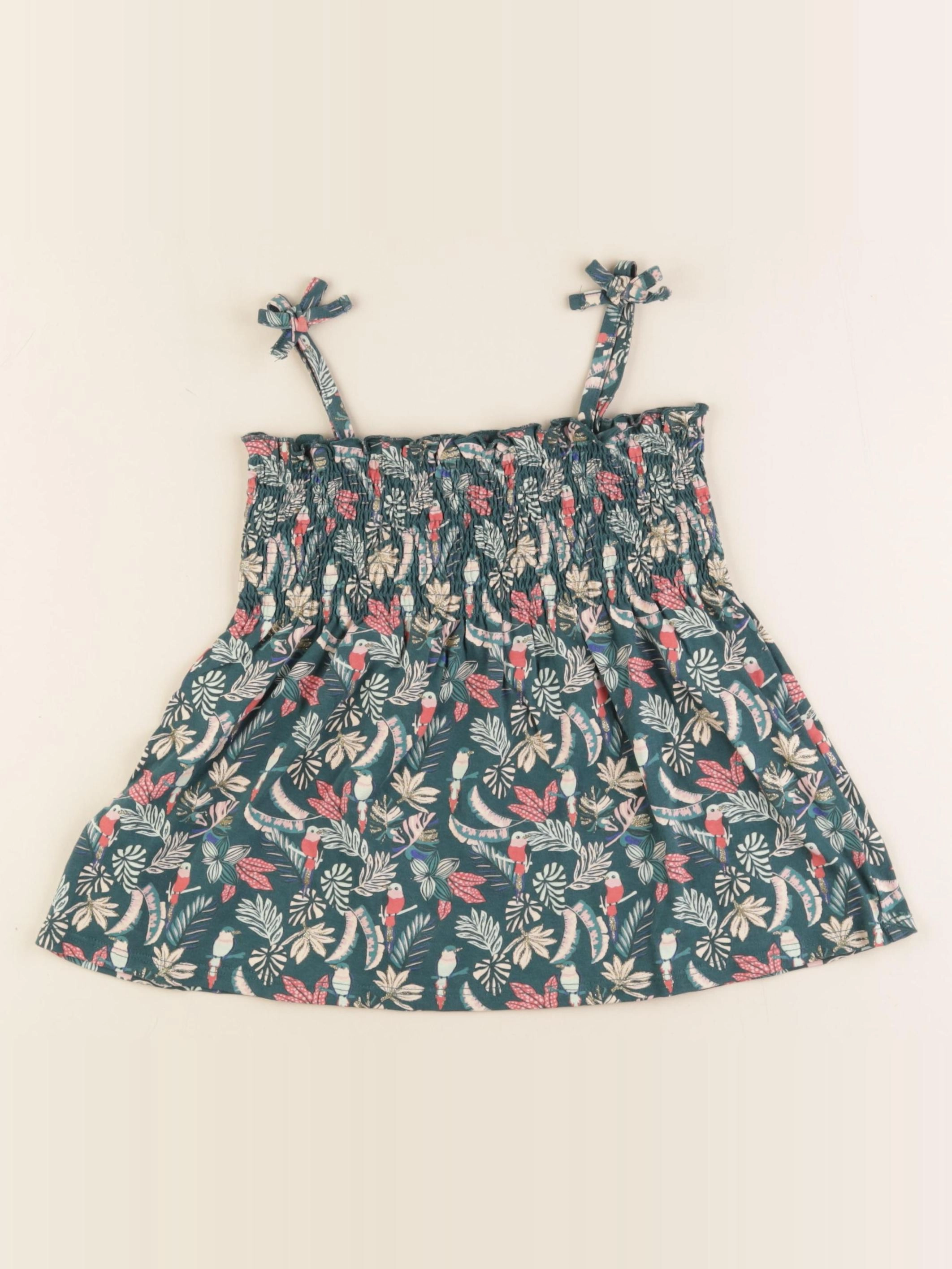 Vertbaudet - blouse vert - 8 ans