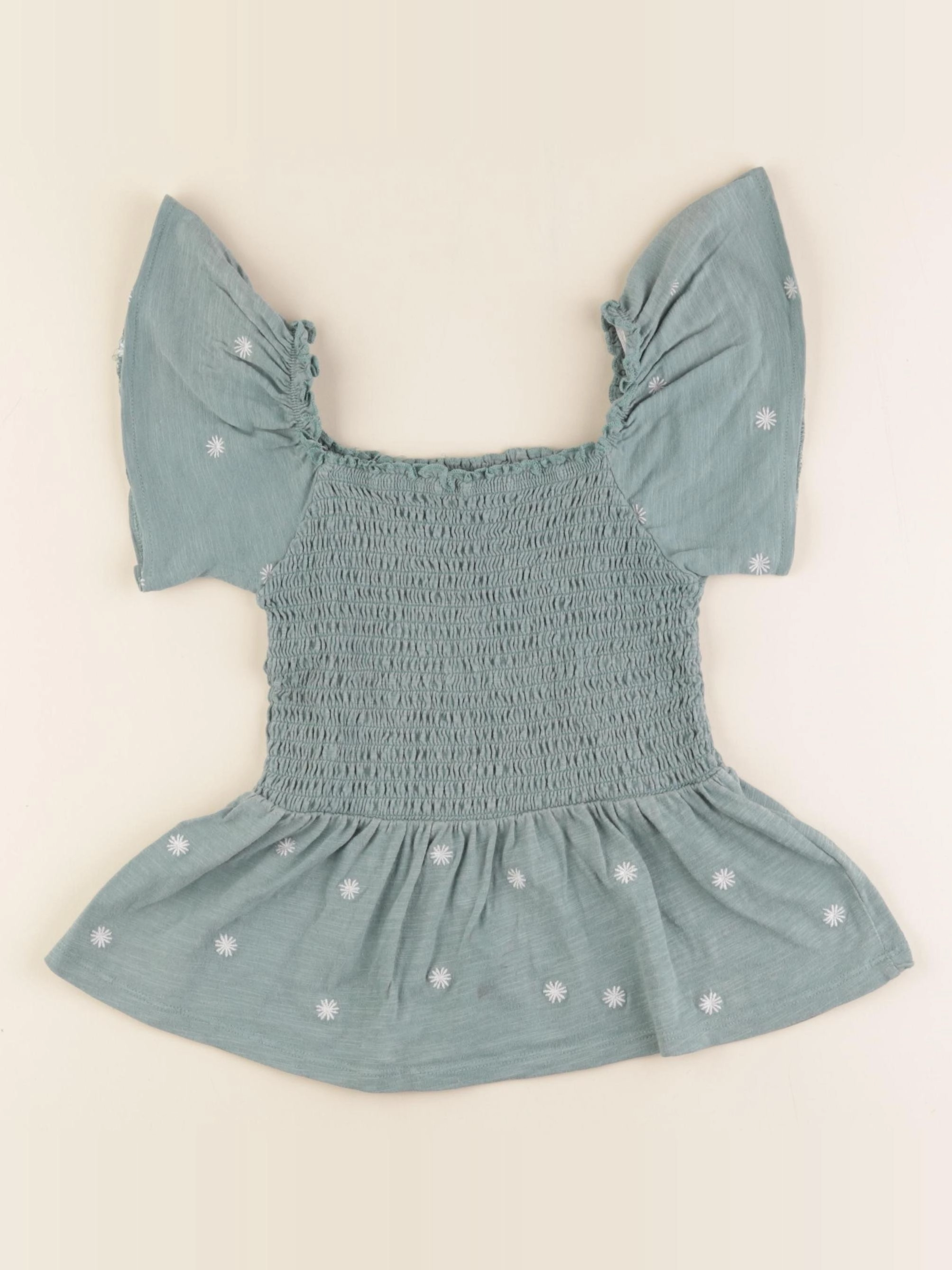 Vertbaudet - blouse vert - 8 ans