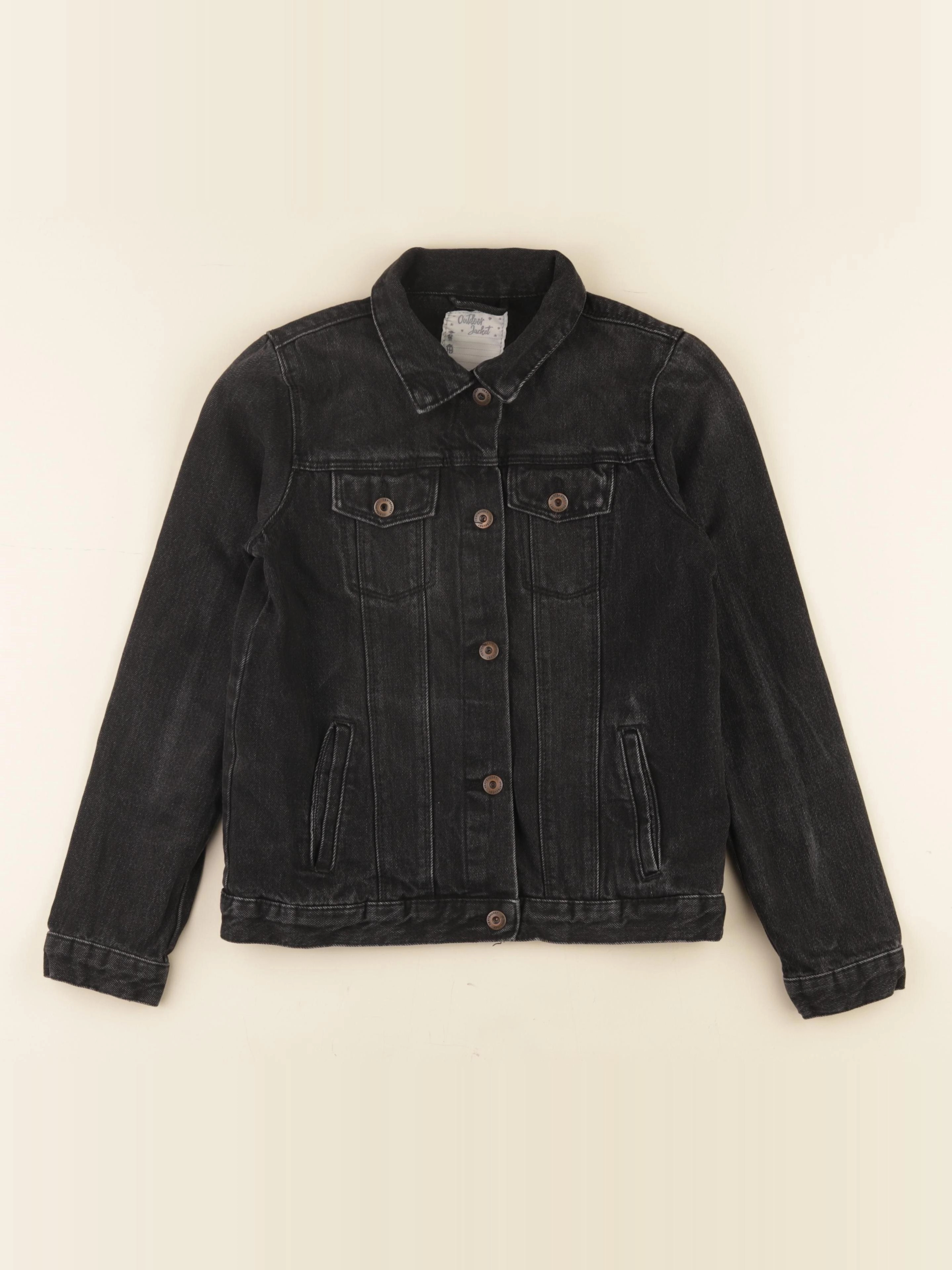 Vertbaudet - veste noir - 10 ans