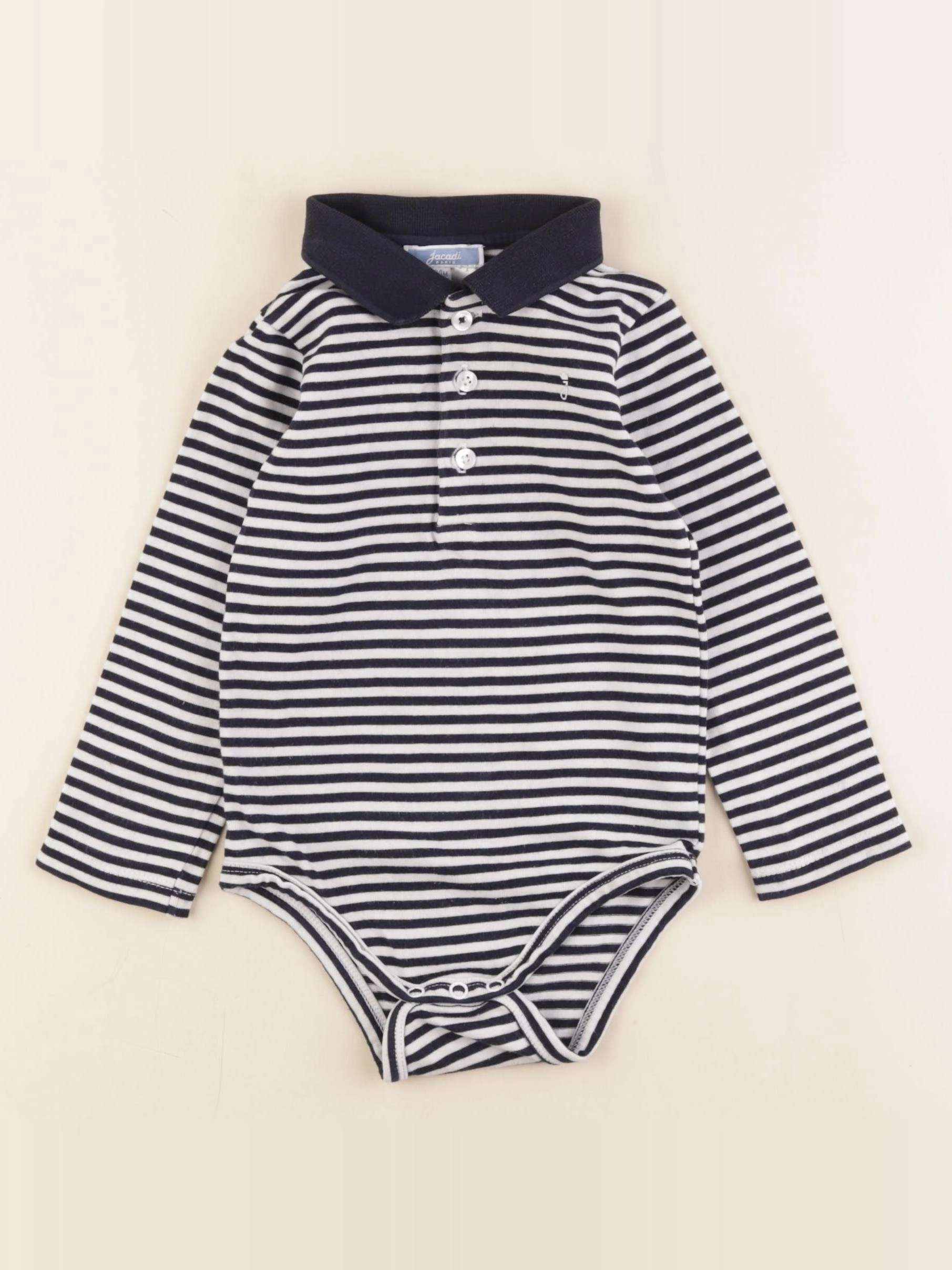 Jacadi - body à col bleu - 24 mois