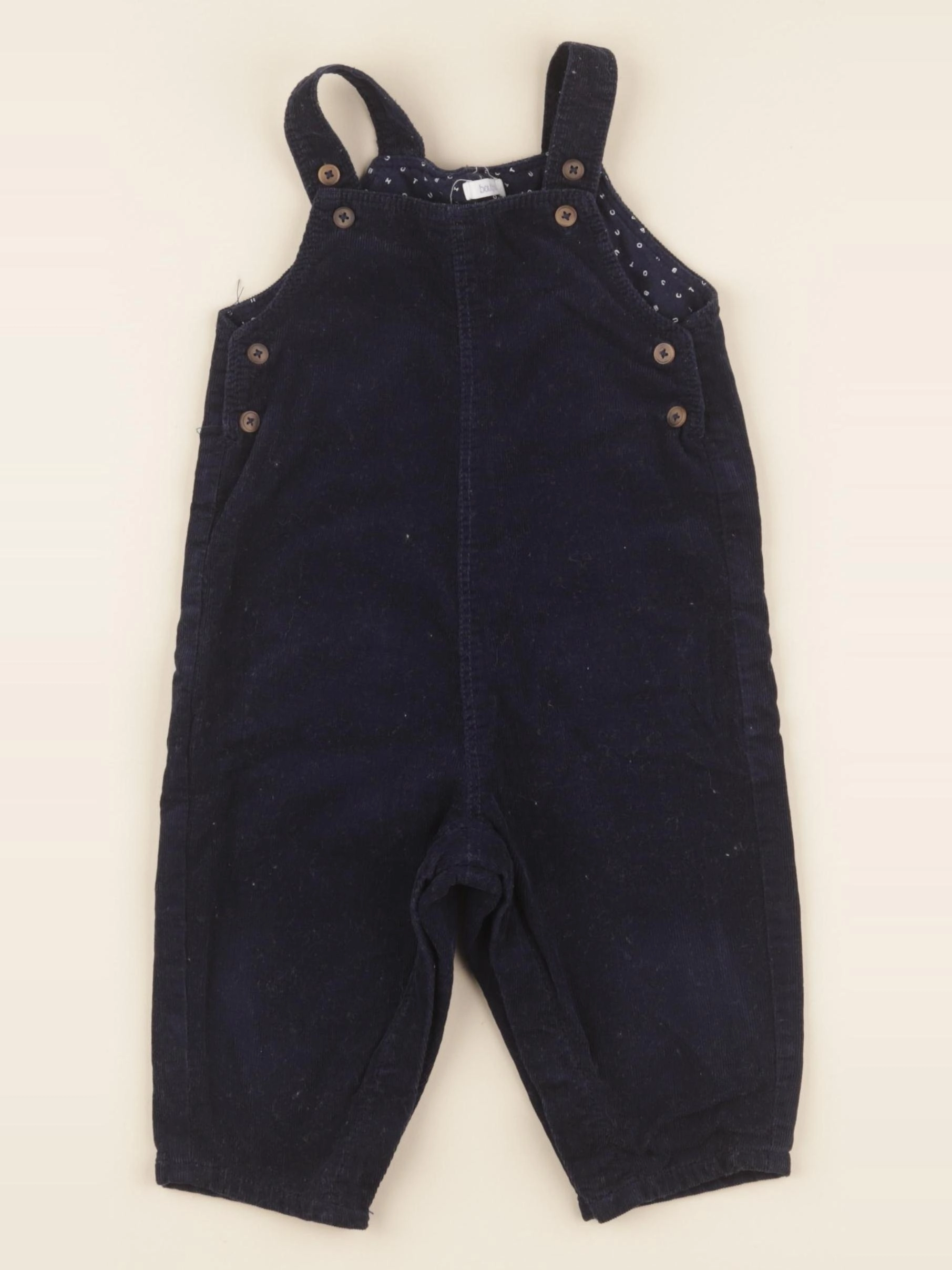 Boutchou - salopette bleu - 6 mois