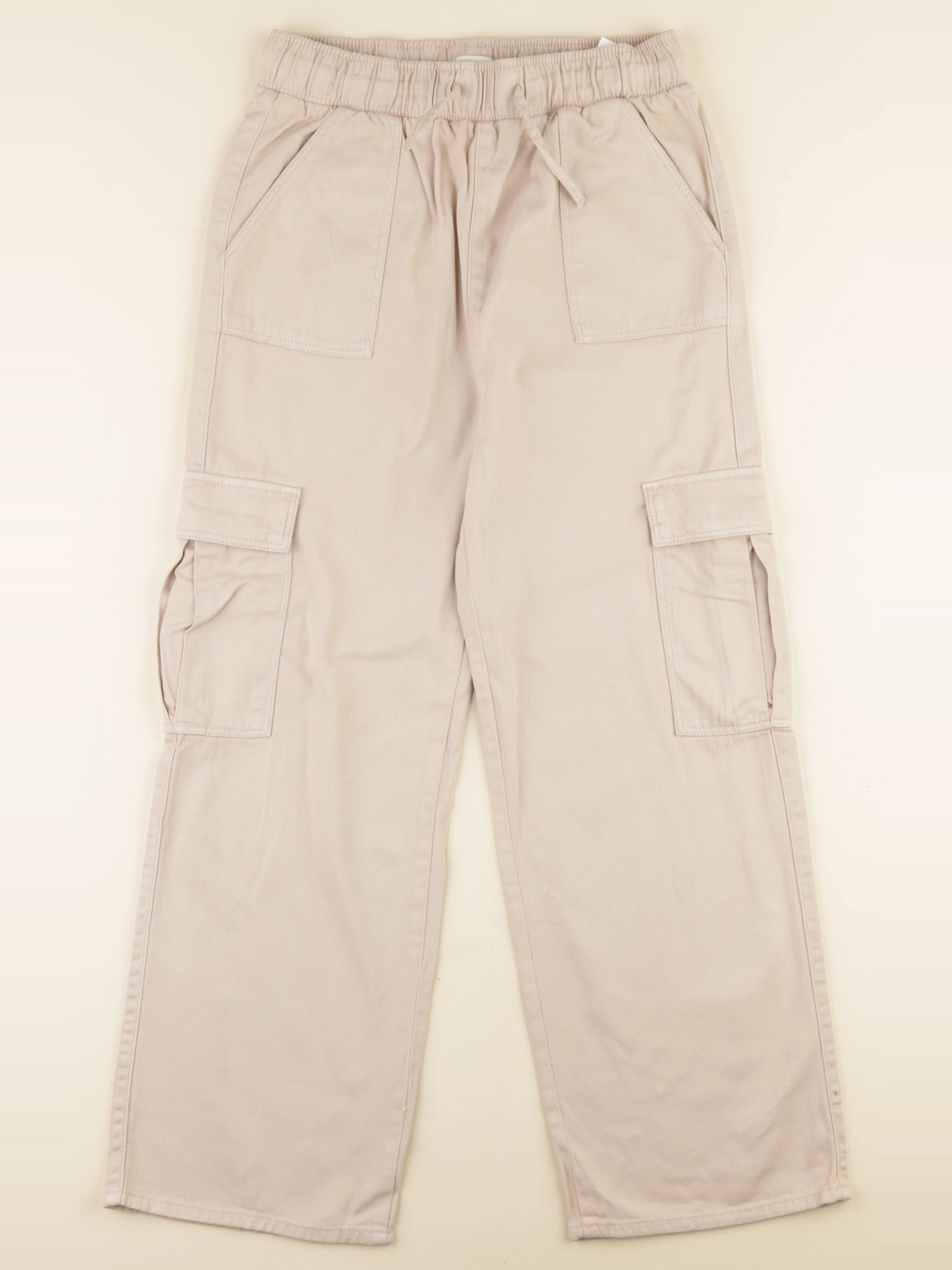 Vertbaudet - jean beige - 14 ans