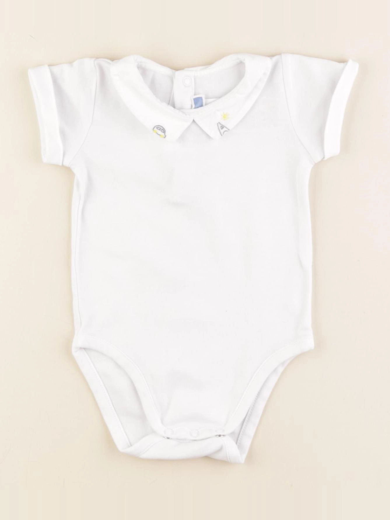 Jacadi - body blanc - 12 mois