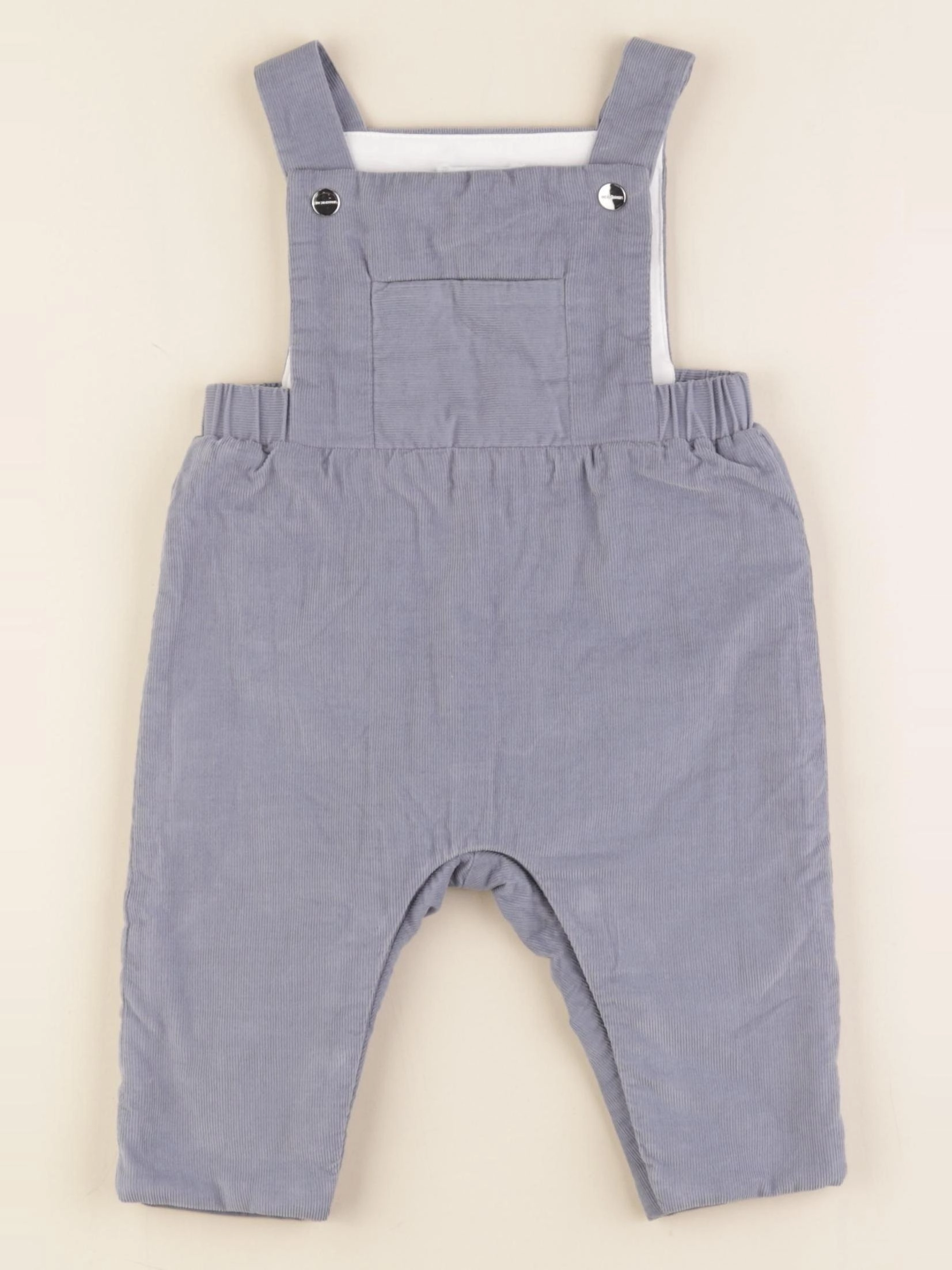 Jacadi - salopette gris - 6 mois