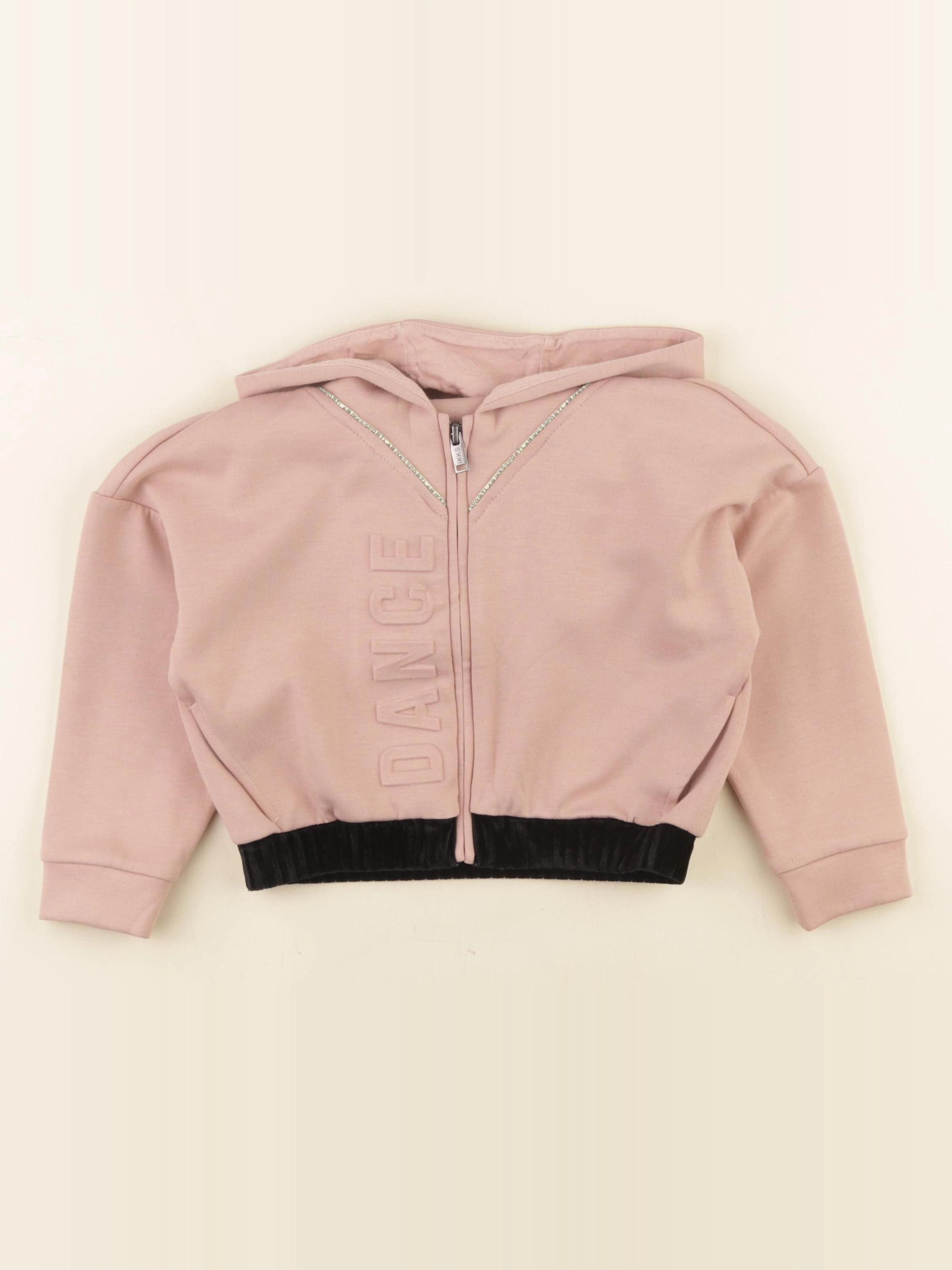 IKKS - sweat rose - 4 ans