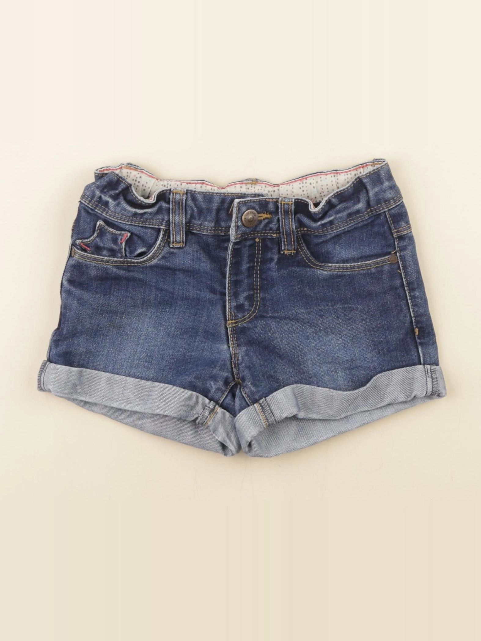 Tape à l'oeil - short bleu - 4 ans