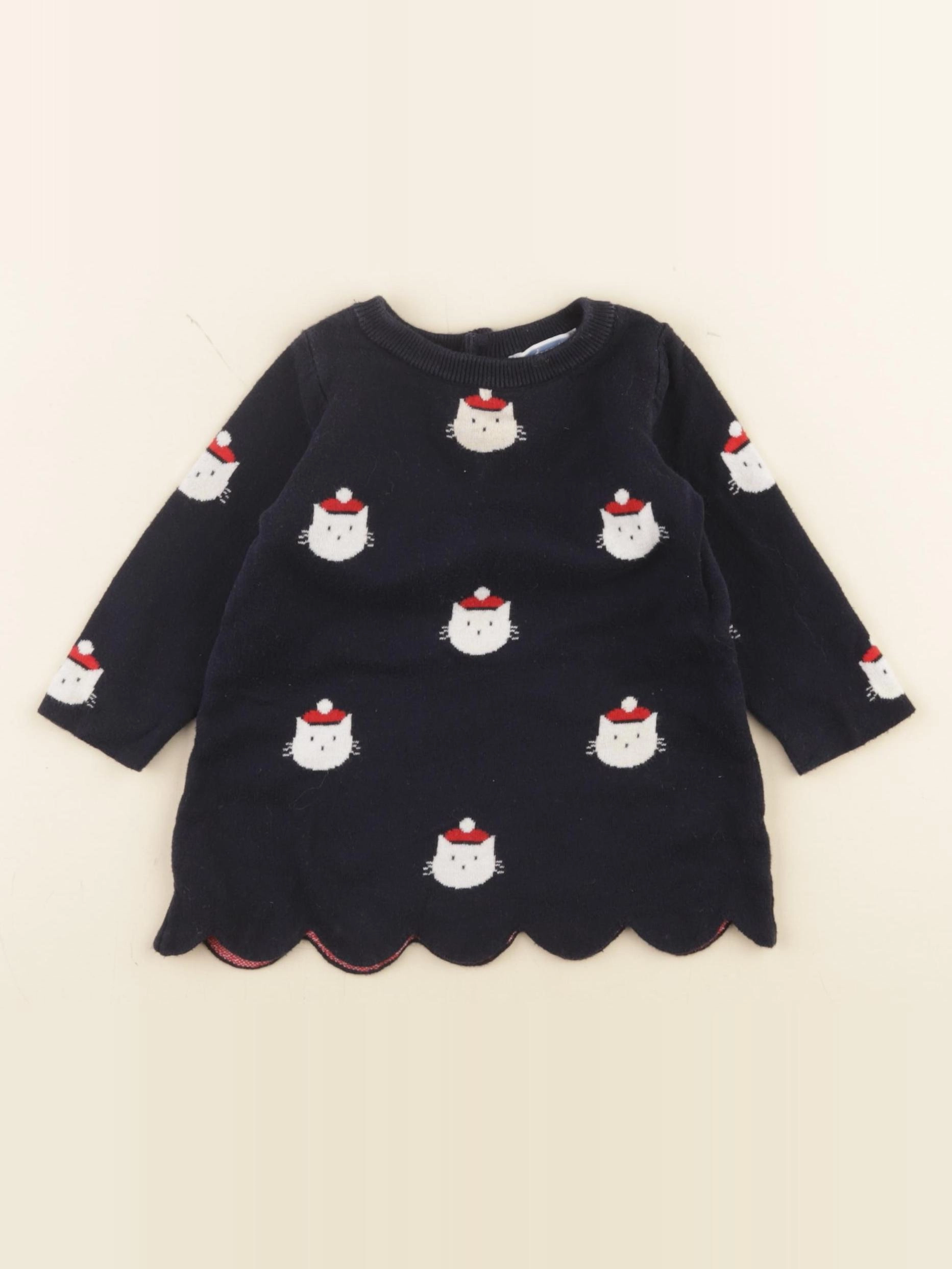 Jacadi - robe bleu - 6 mois