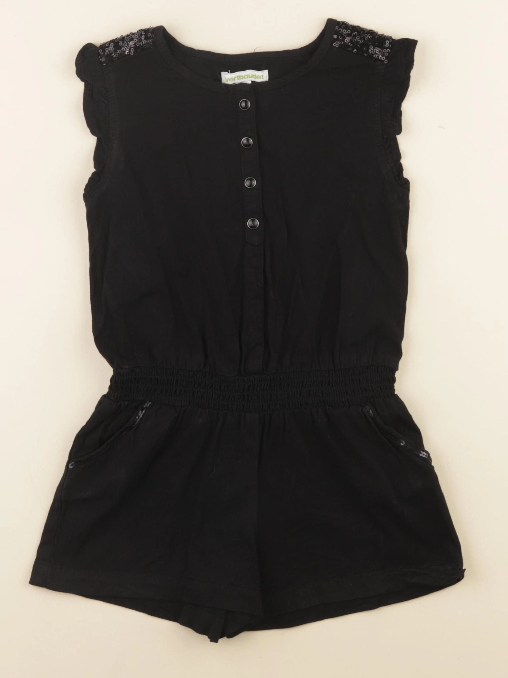 Vertbaudet - combinaison noir - 5 ans