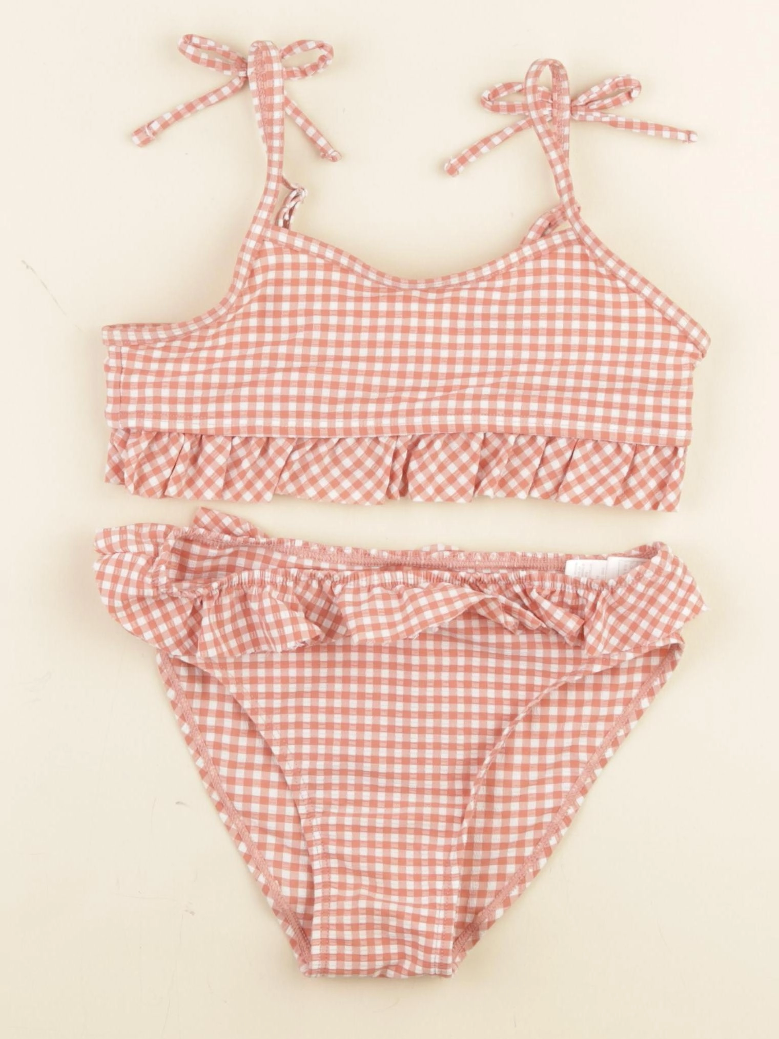 Vertbaudet - maillot de bain rose - 8 ans