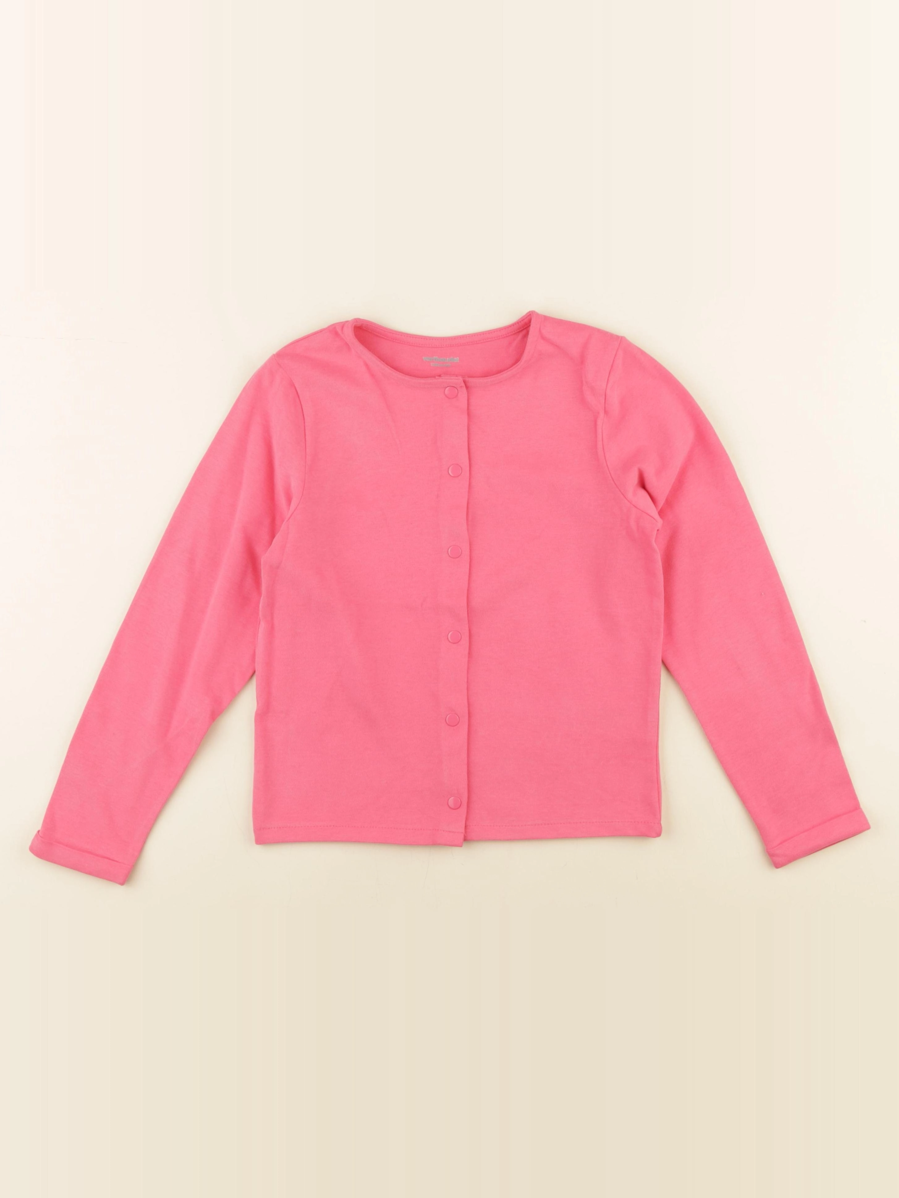 Vertbaudet - tee-shirt rose - 8 ans