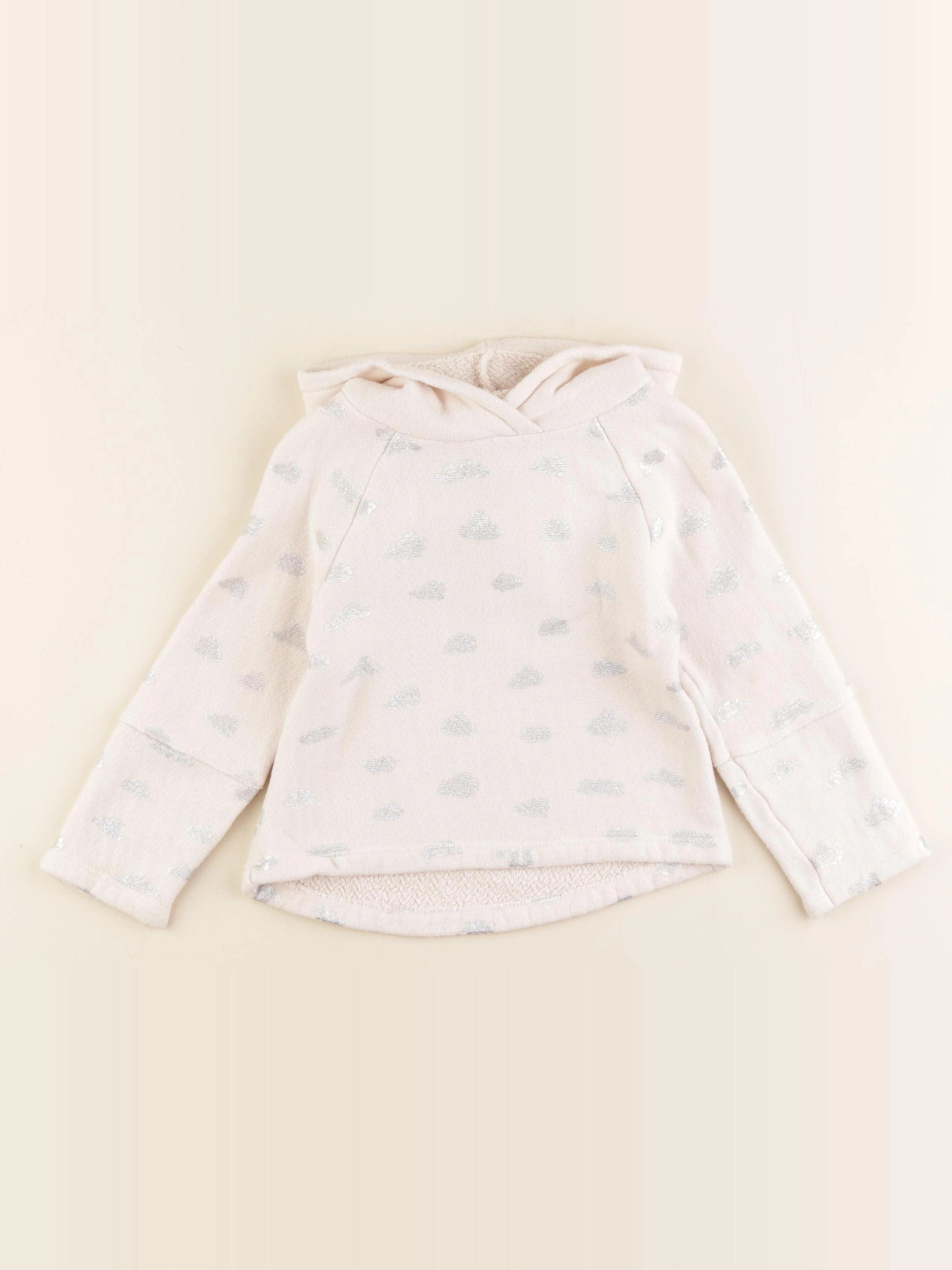 Zara - sweat rose - 9/12 mois