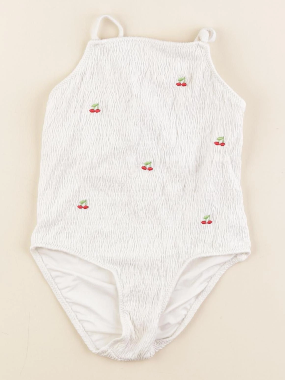 Zara - maillot de bain blanc - 4 ans
