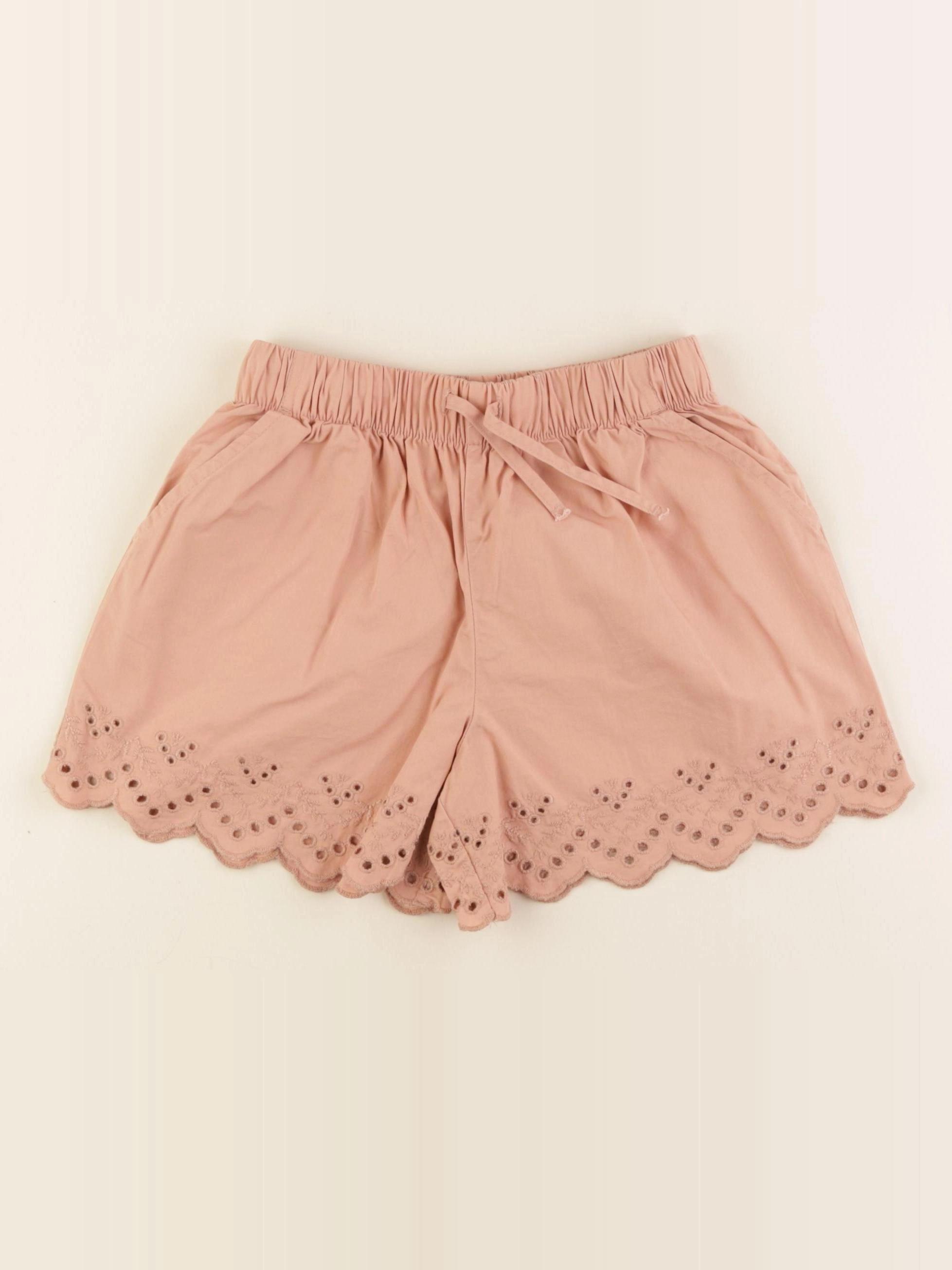 H&M - short marron - 4/5 ans