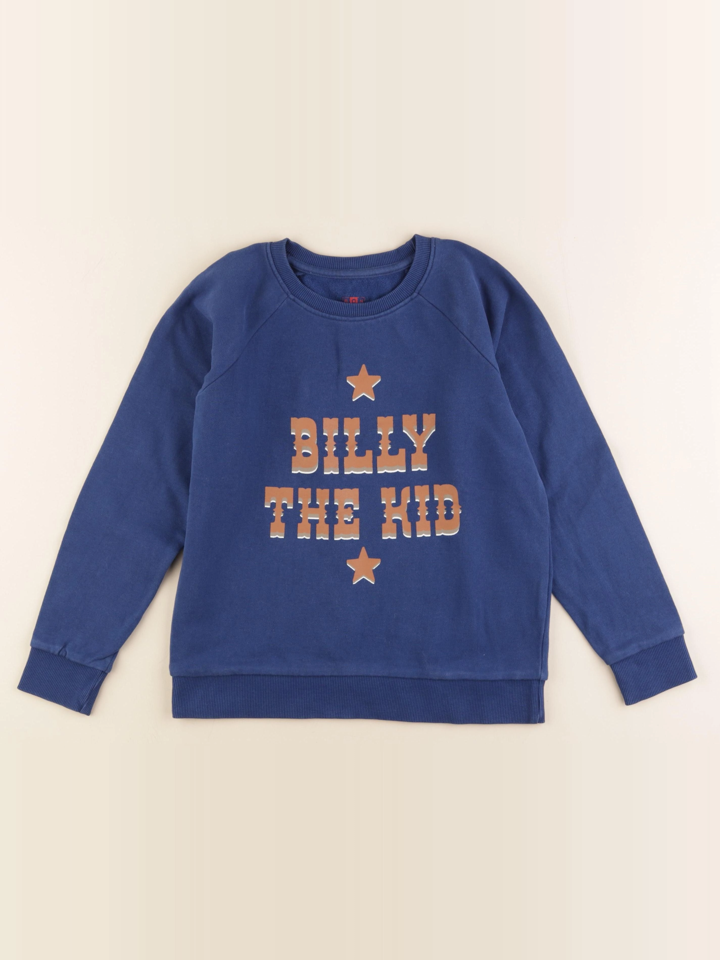 Bonton - sweat bleu - 10 ans