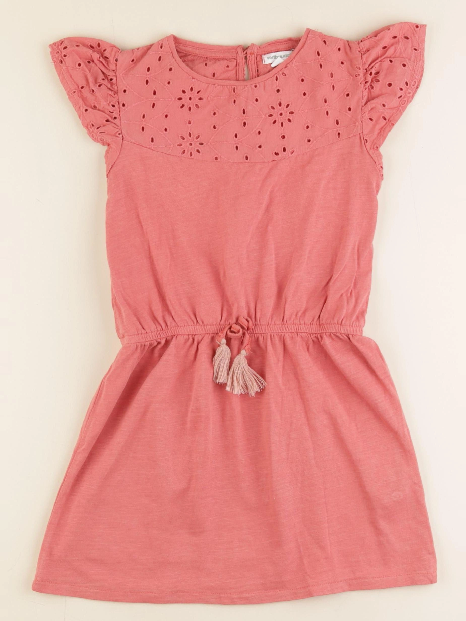Vertbaudet - robe rose - 6 ans