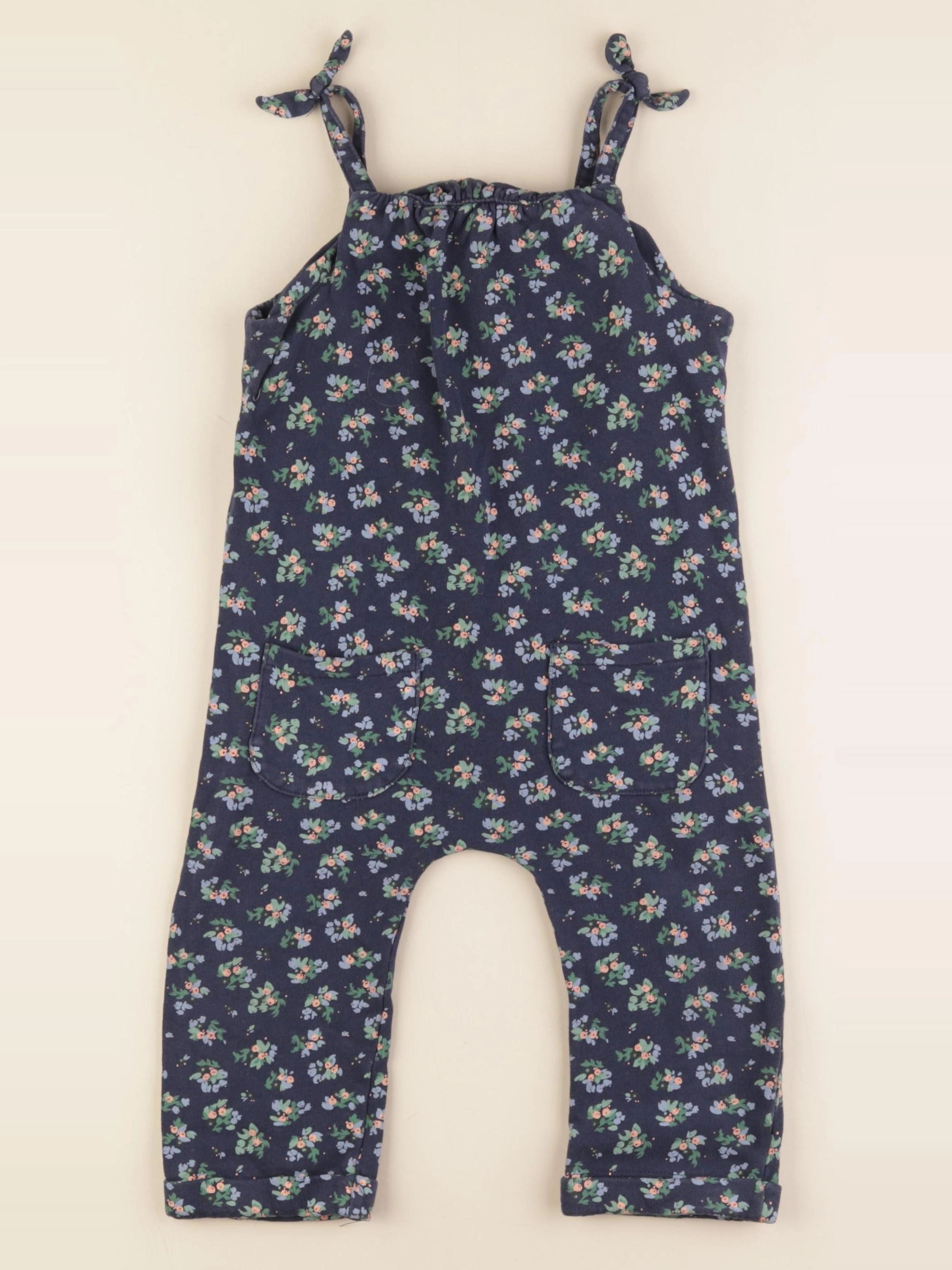 Vertbaudet - combinaison bleu - 24 mois