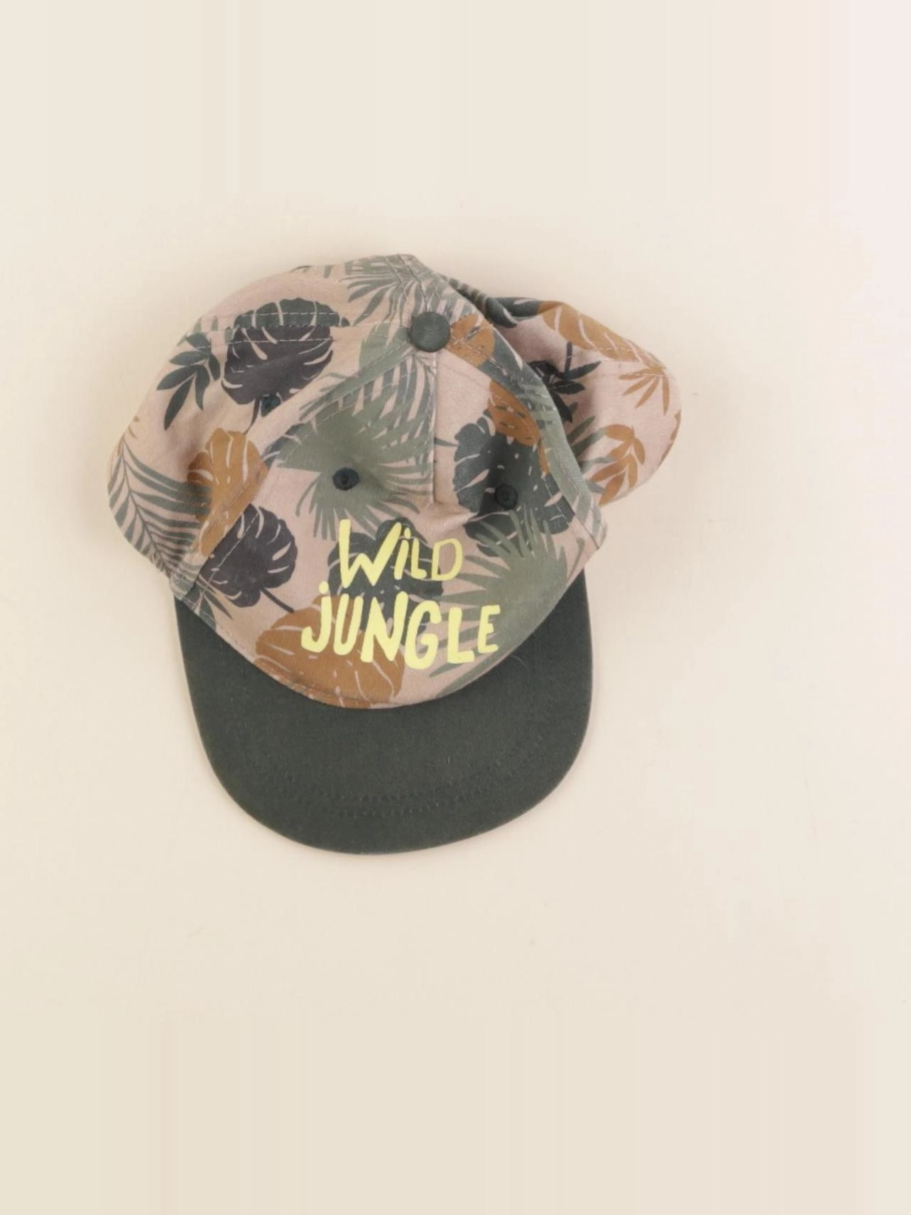 Vertbaudet - casquette marron, vert - 2/3 ans