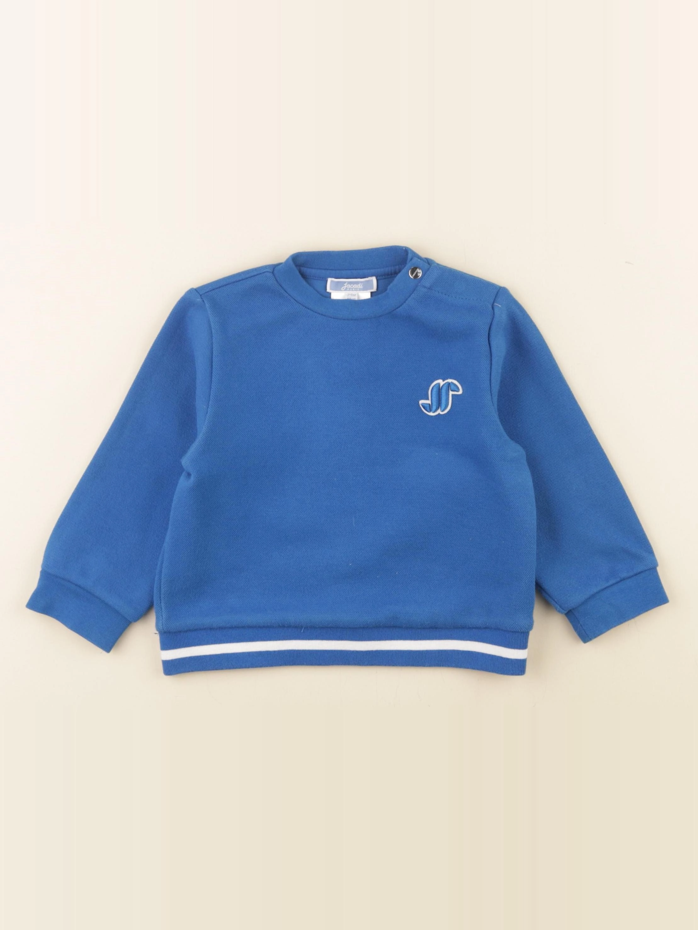 Jacadi - sweat bleu - 24 mois