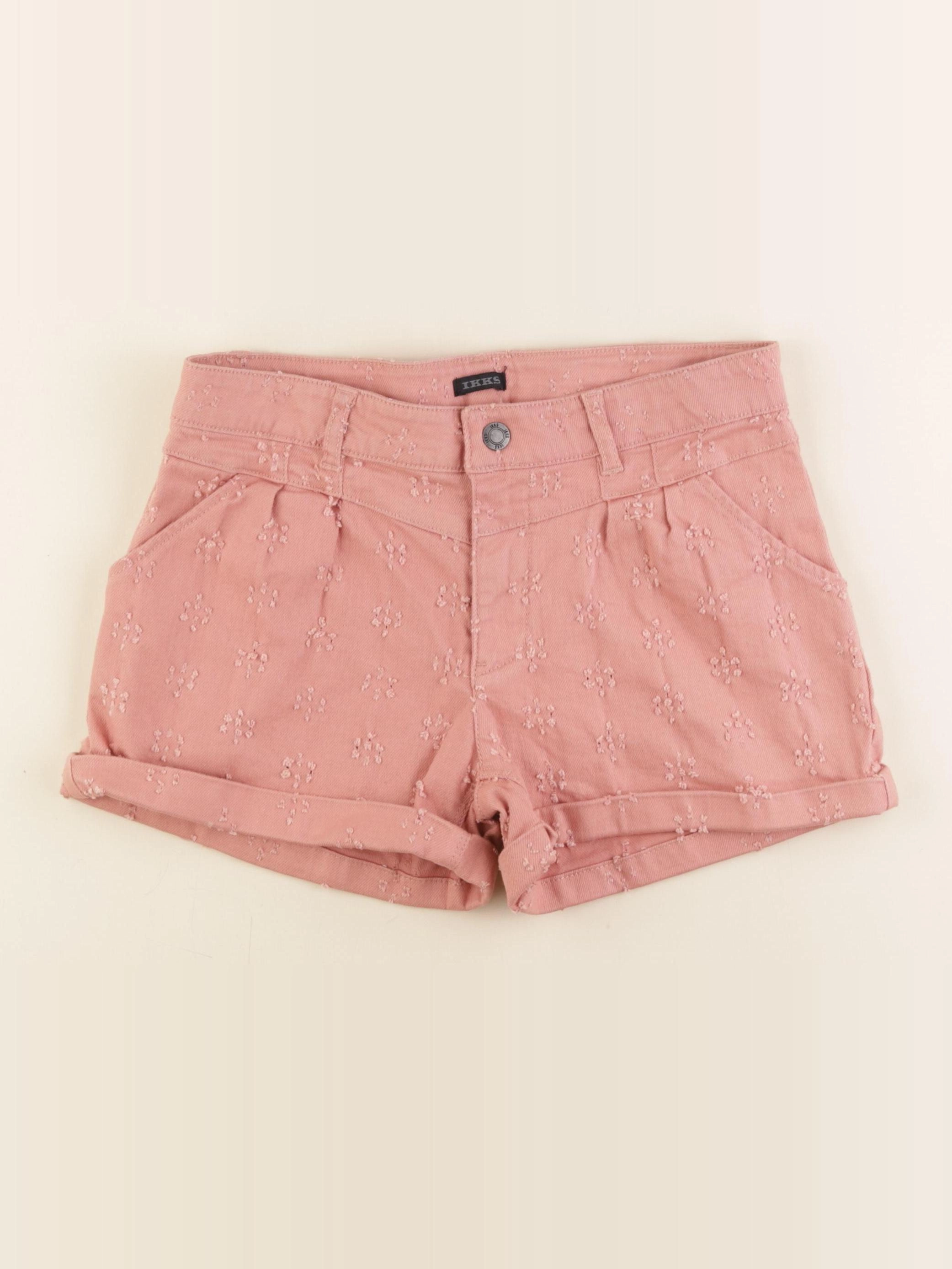 IKKS - short rose - 12 ans