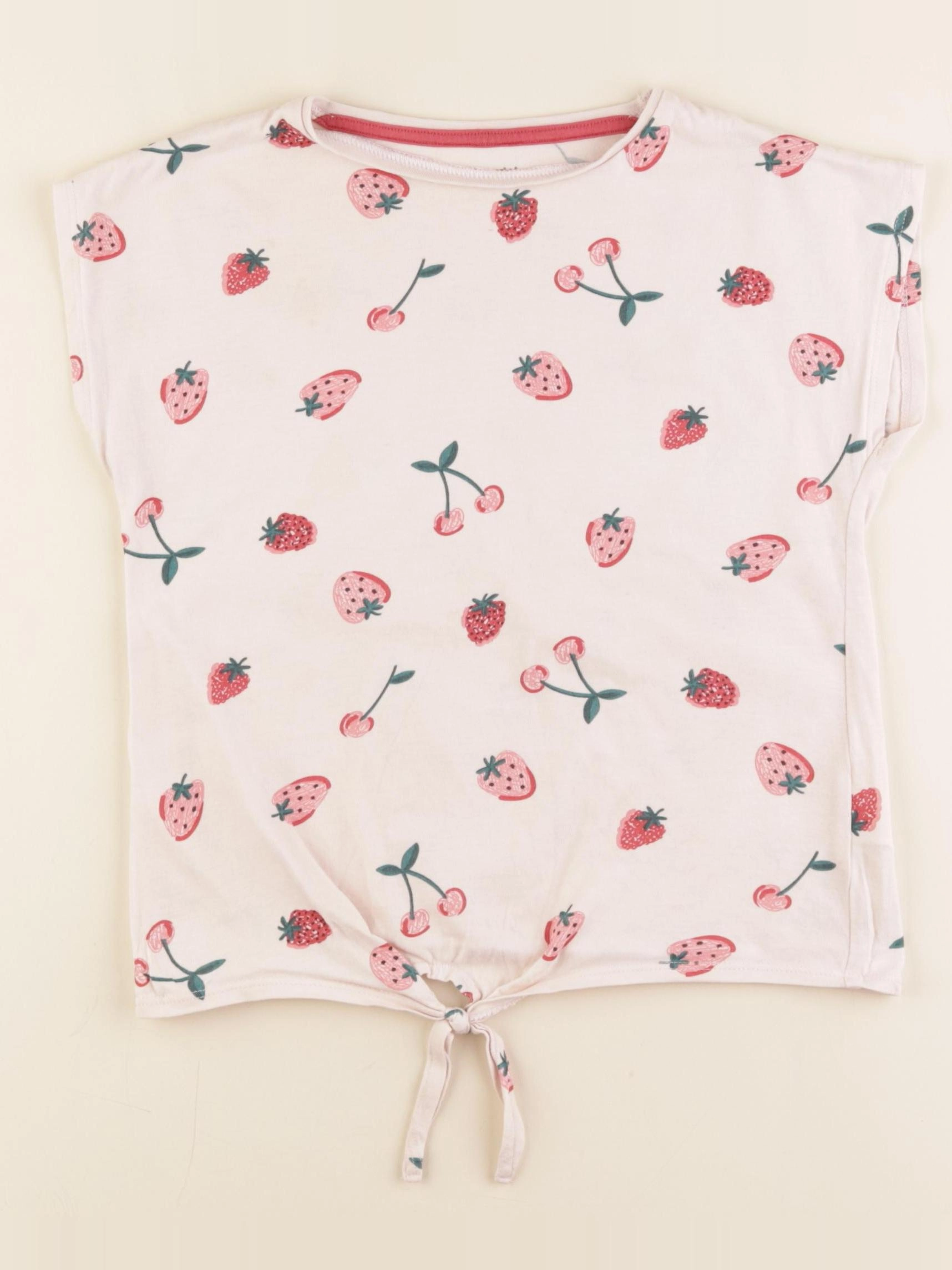 Vertbaudet - tee-shirt rose - 6 ans