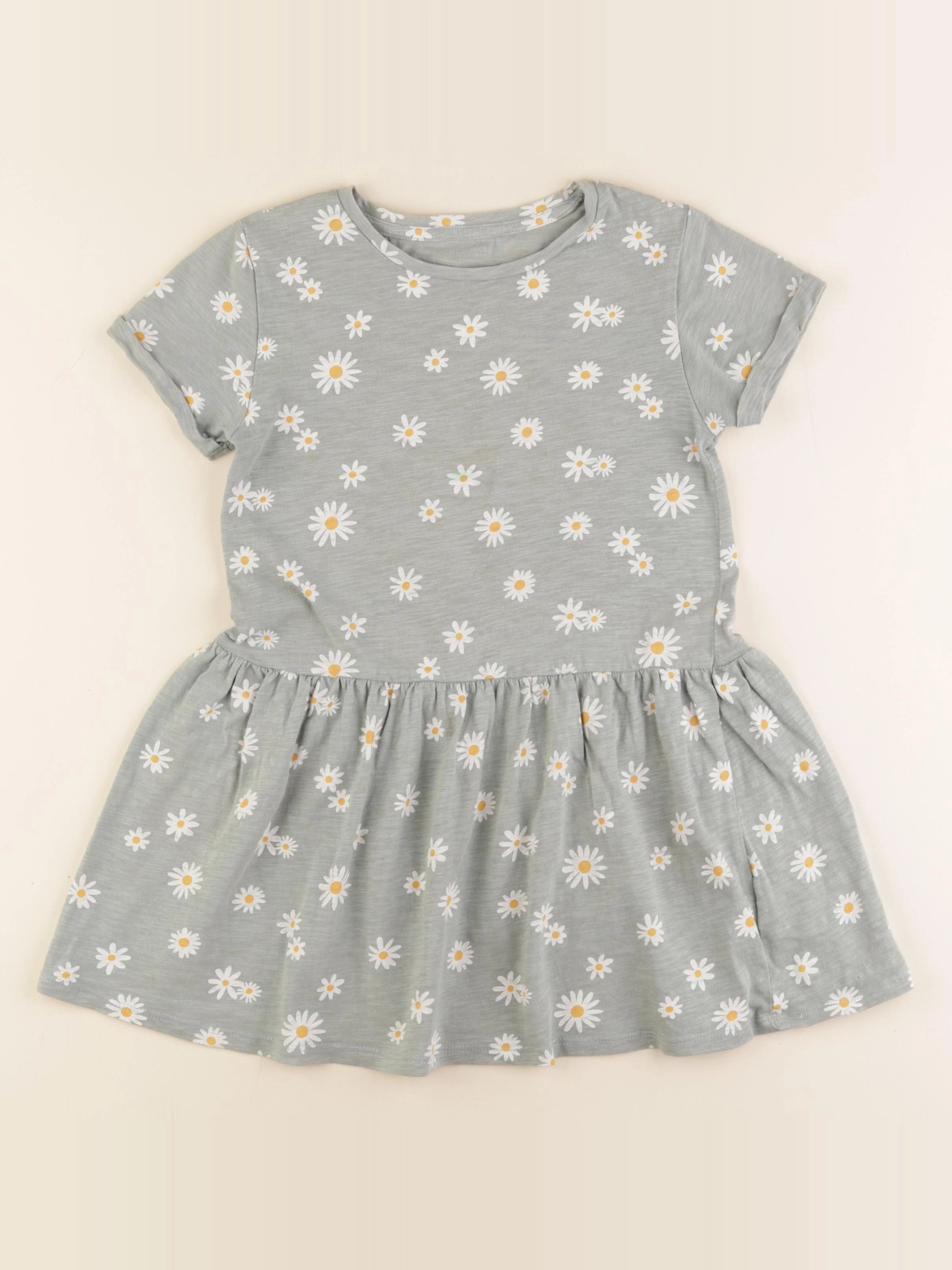 Vertbaudet - robe vert - 6 ans