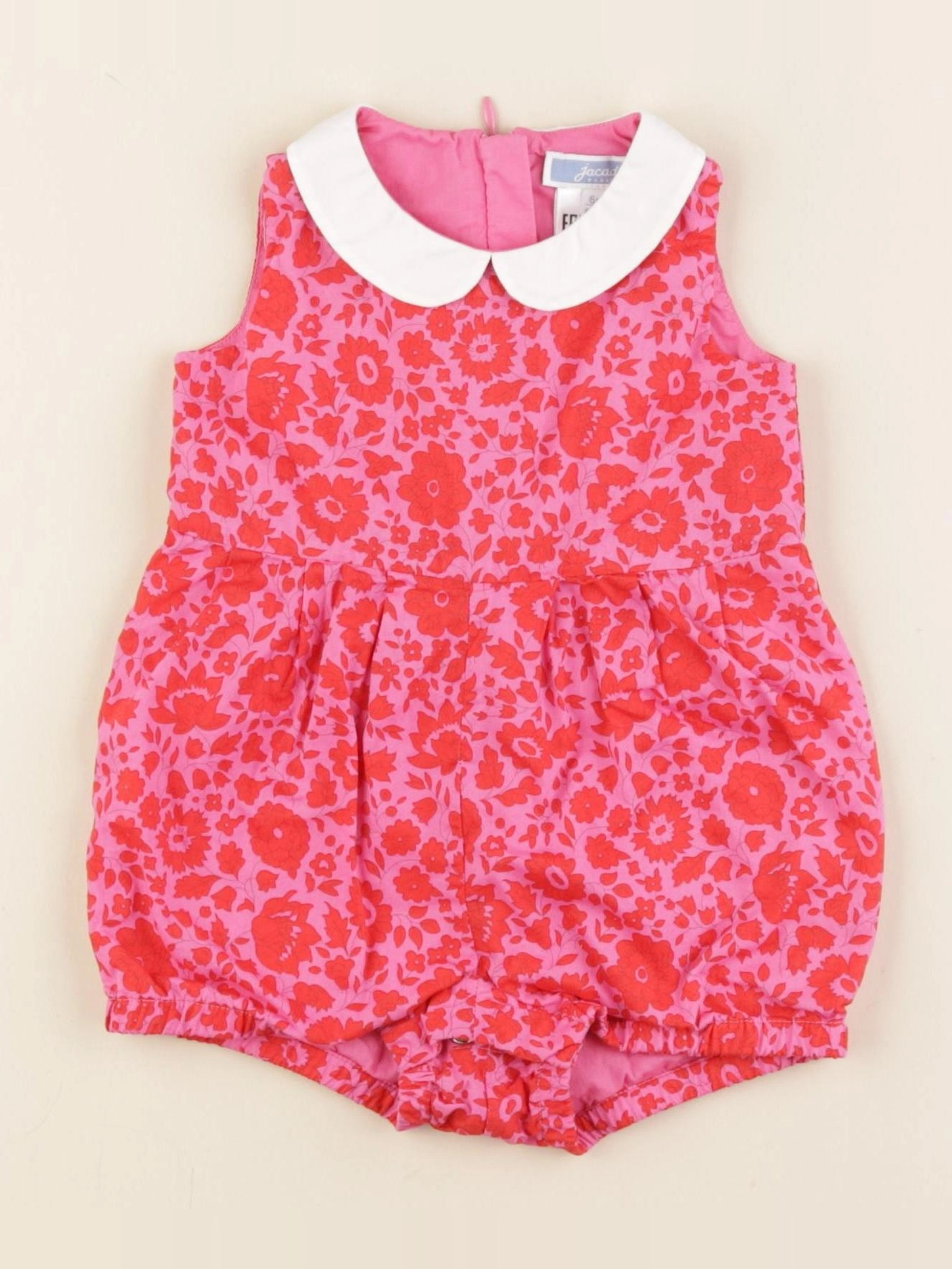 Jacadi - combinaison rose - 6 mois