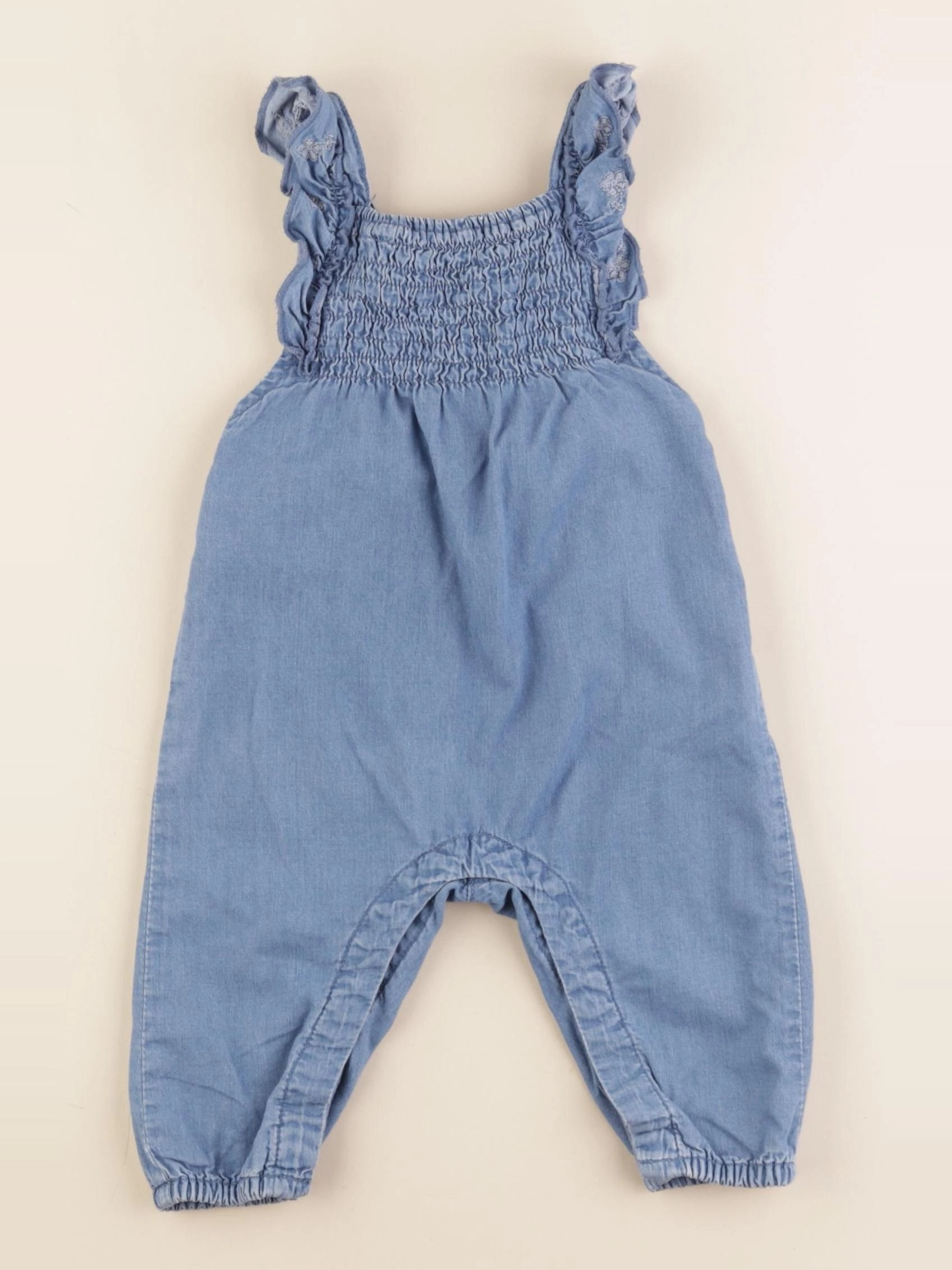 Zara - combinaison bleu - 3/6 mois