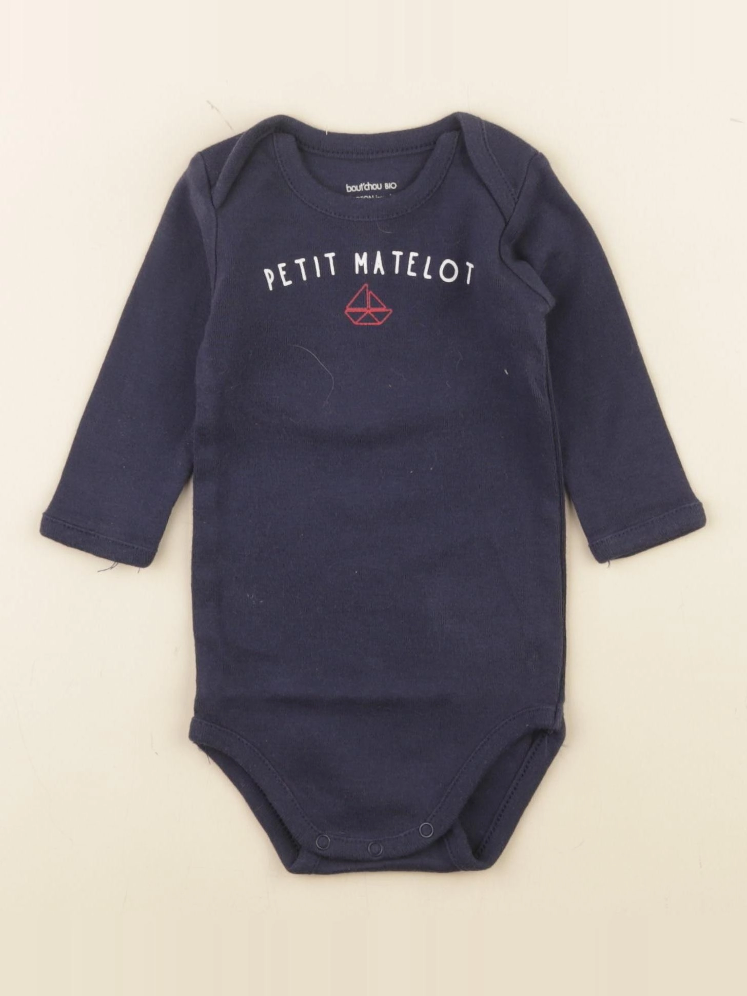 Boutchou - body bleu - 6 mois
