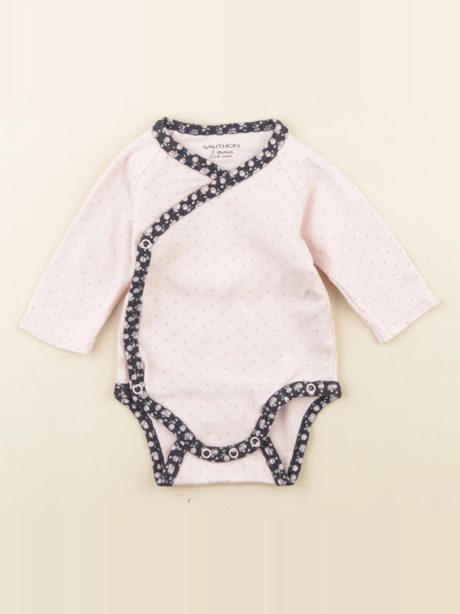 Sauthon - body rose - 3 mois