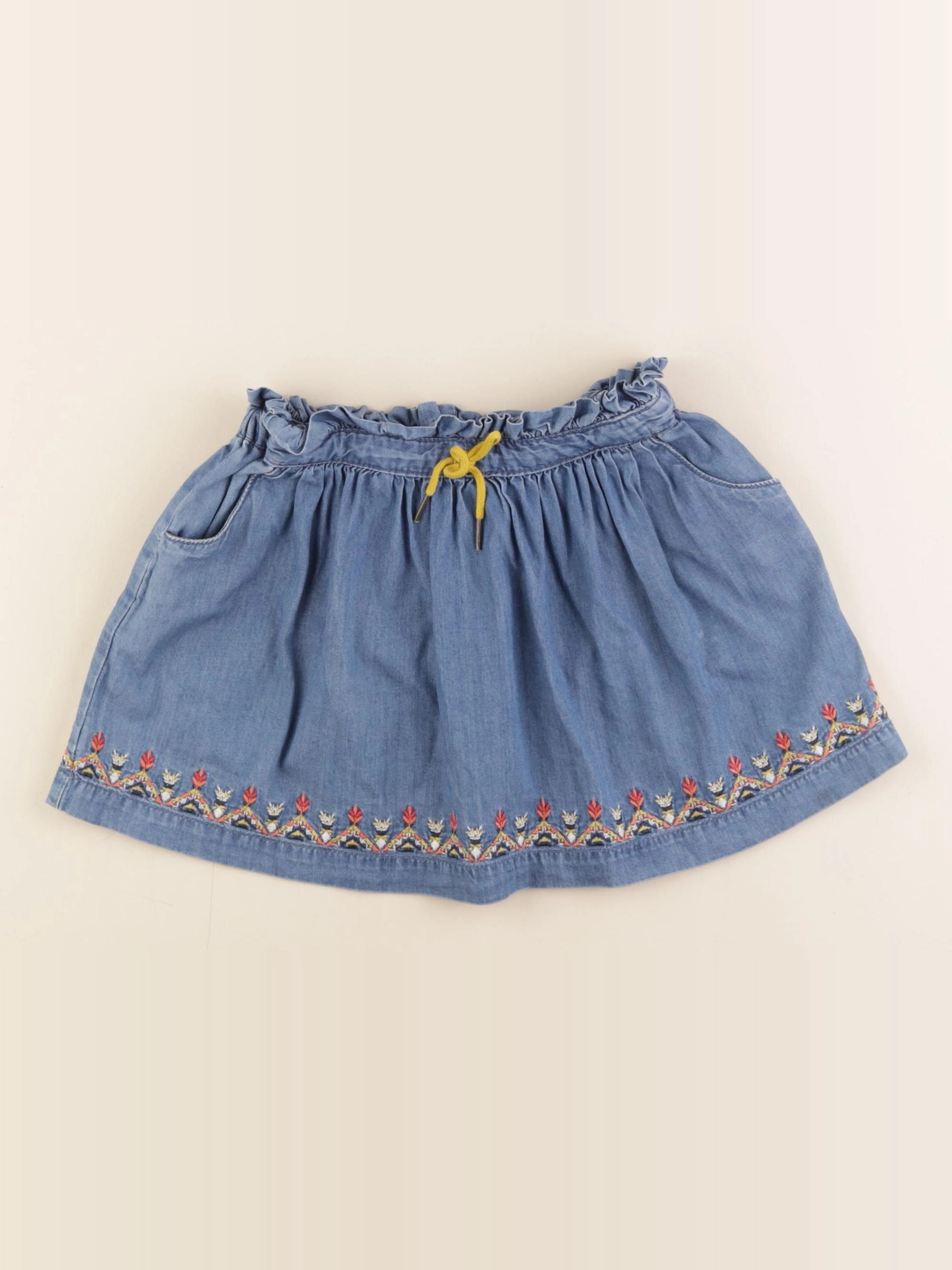 Vertbaudet - jupe bleu - 5 ans