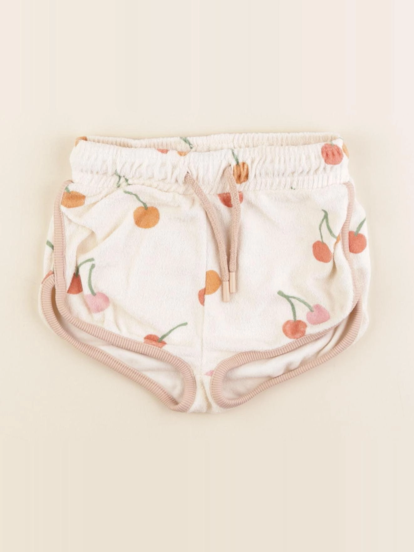 Monoprix - short beige - 3 ans