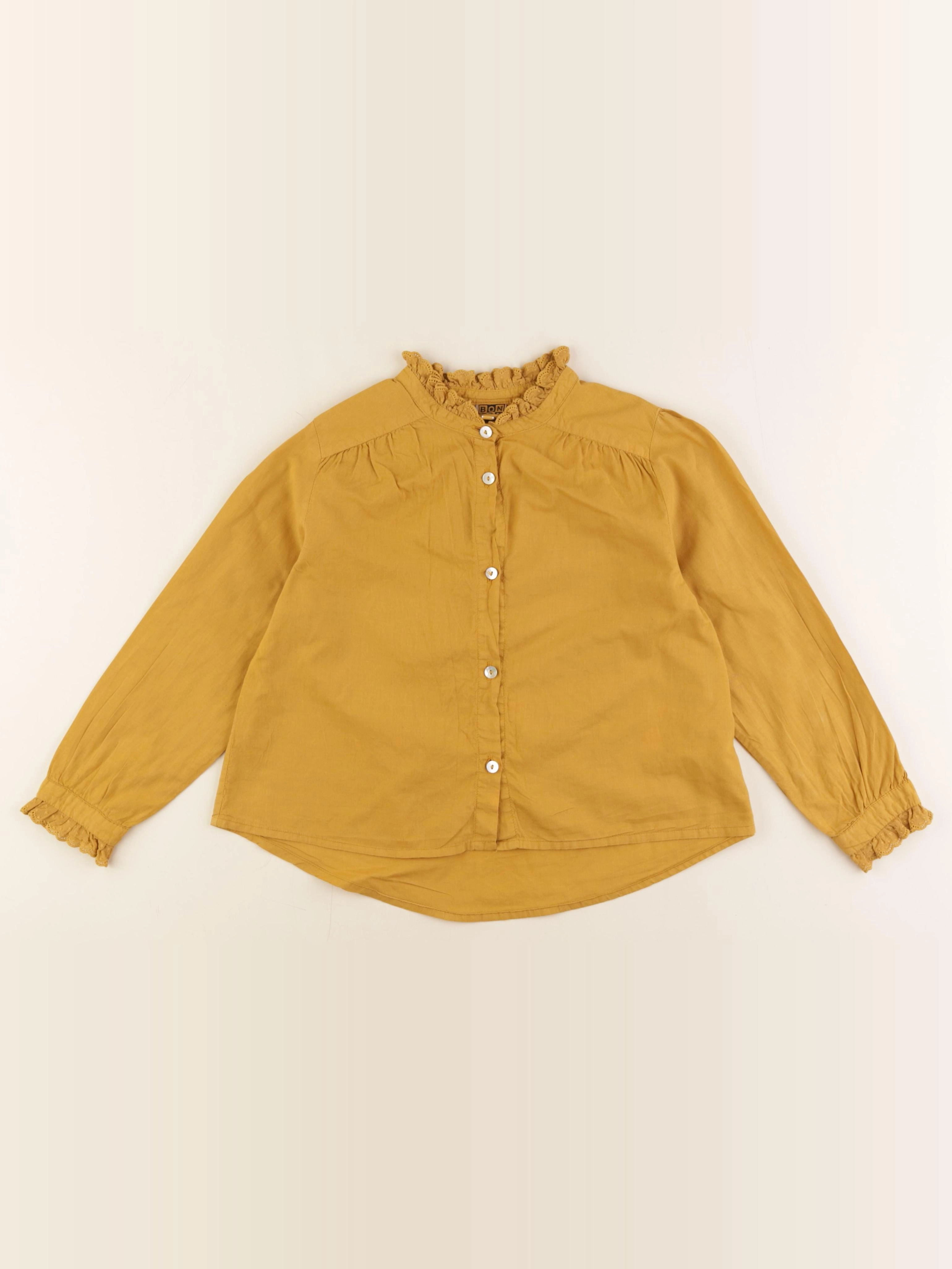 Bonton - blouse jaune - 6 ans