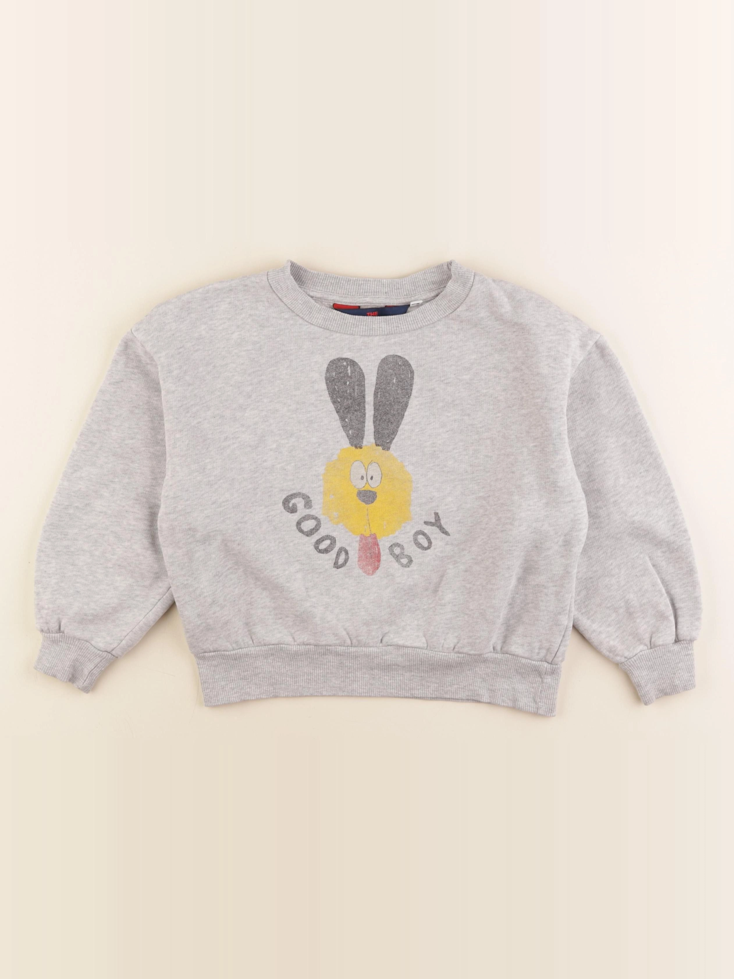 The animals observatory - sweat gris - 3 ans