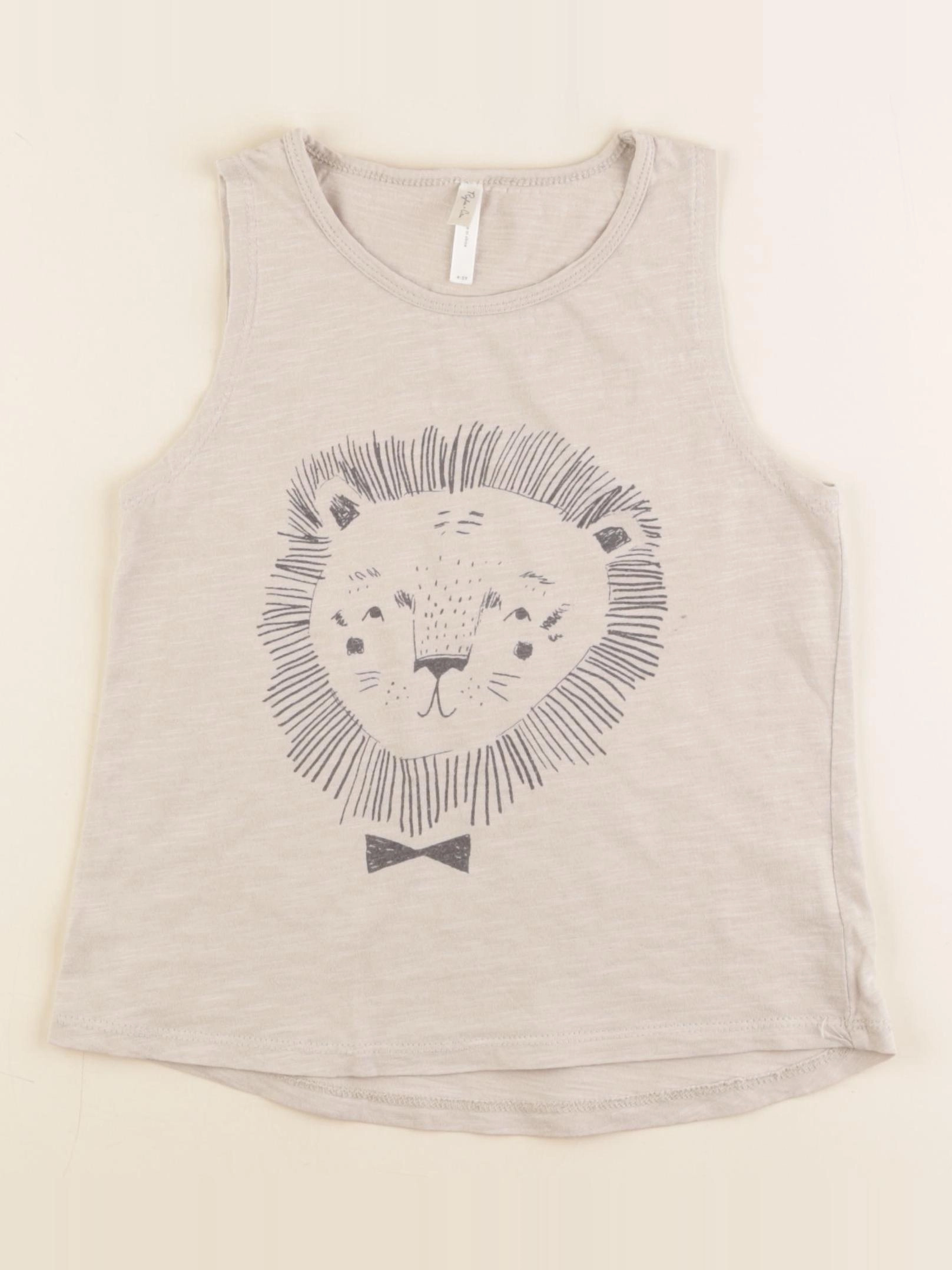 Rylee + Cru - débardeur beige - 4/5 ans