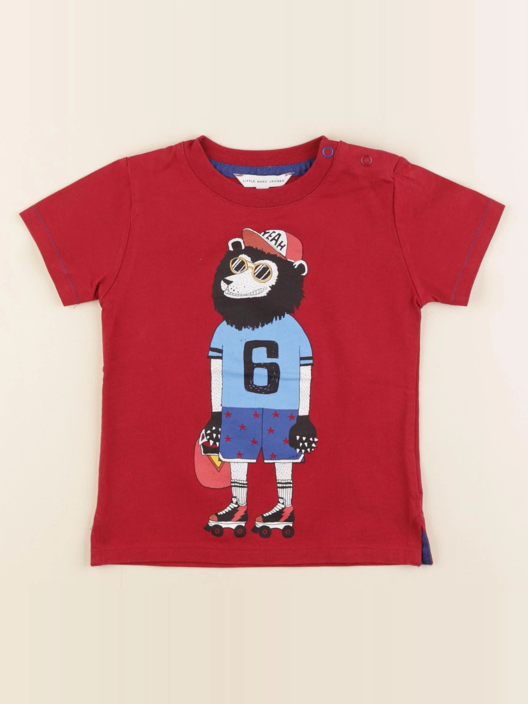 Little marc jacobs - tee-shirt rouge - 18 mois