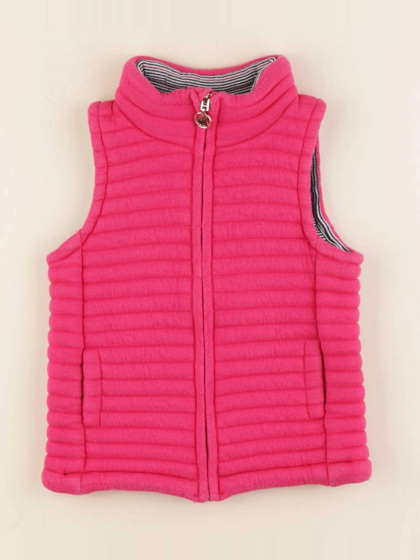 Petit Bateau - doudoune rose - 3 ans