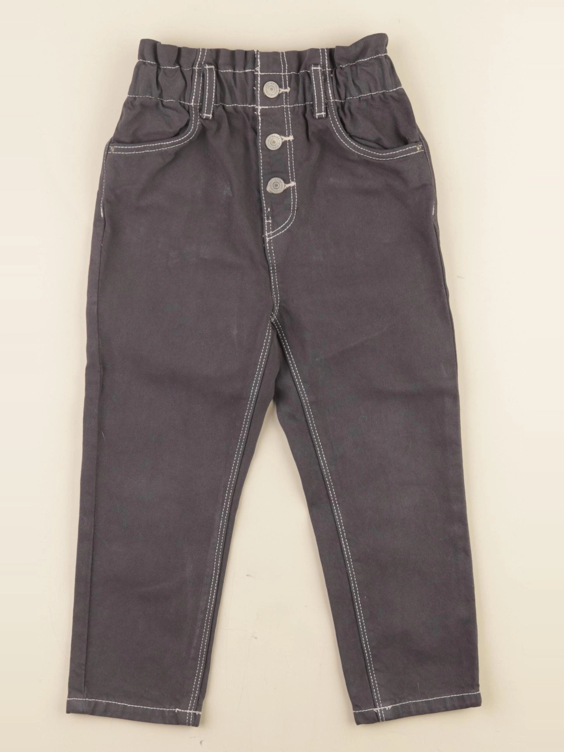 Vertbaudet - pantalon bleu - 4 ans