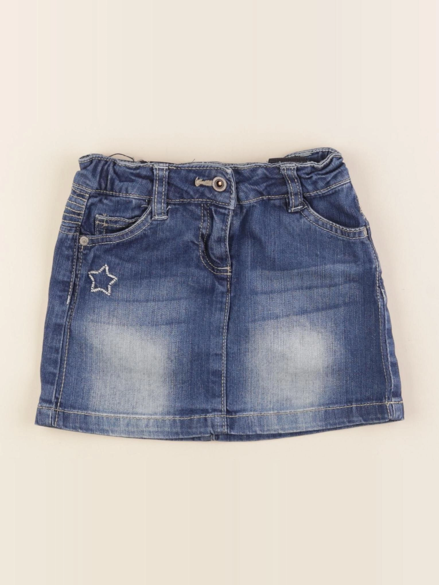 Vertbaudet - jupe bleu - 4 ans