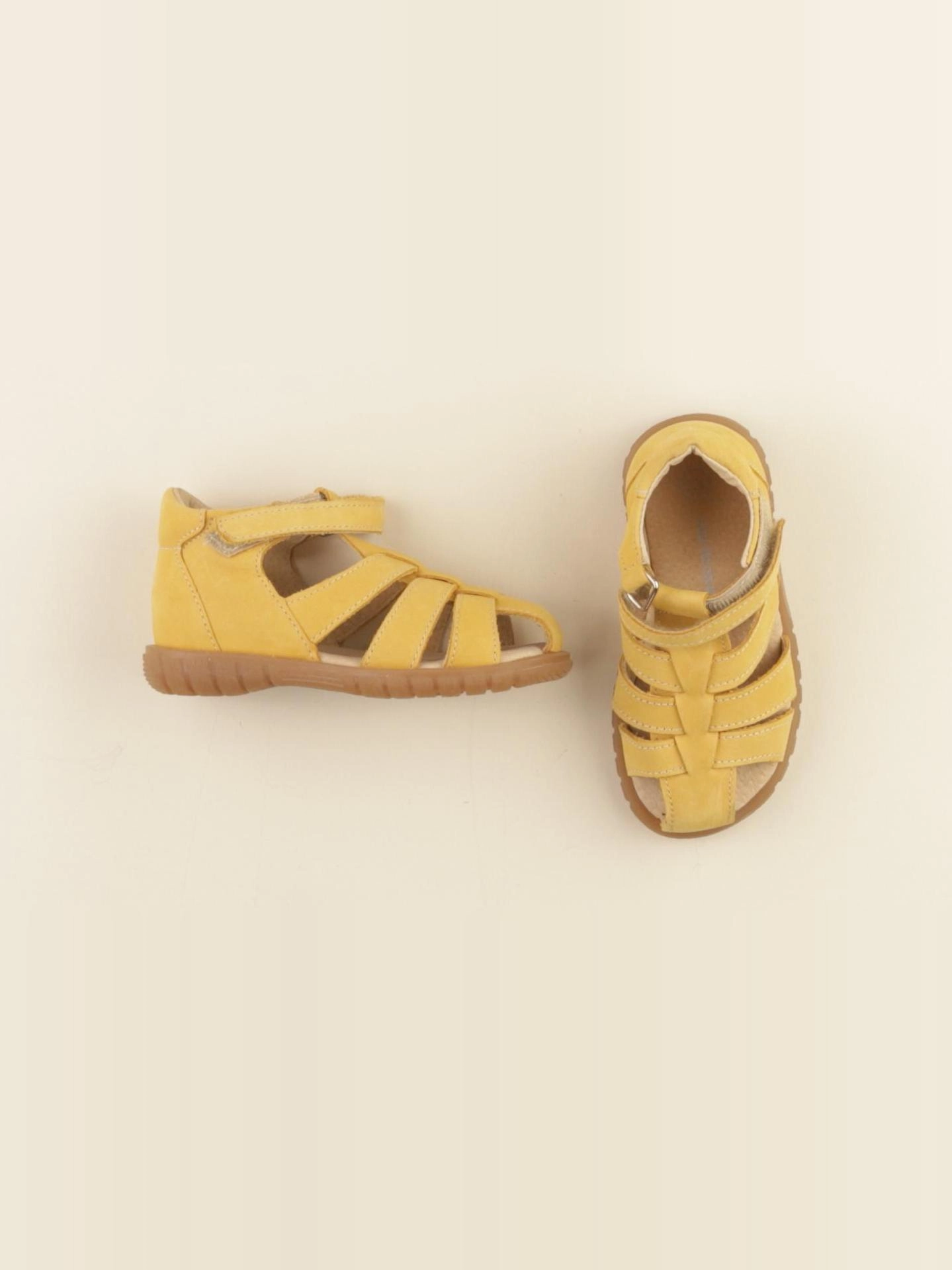 Vertbaudet - sandales jaune - pointure 24