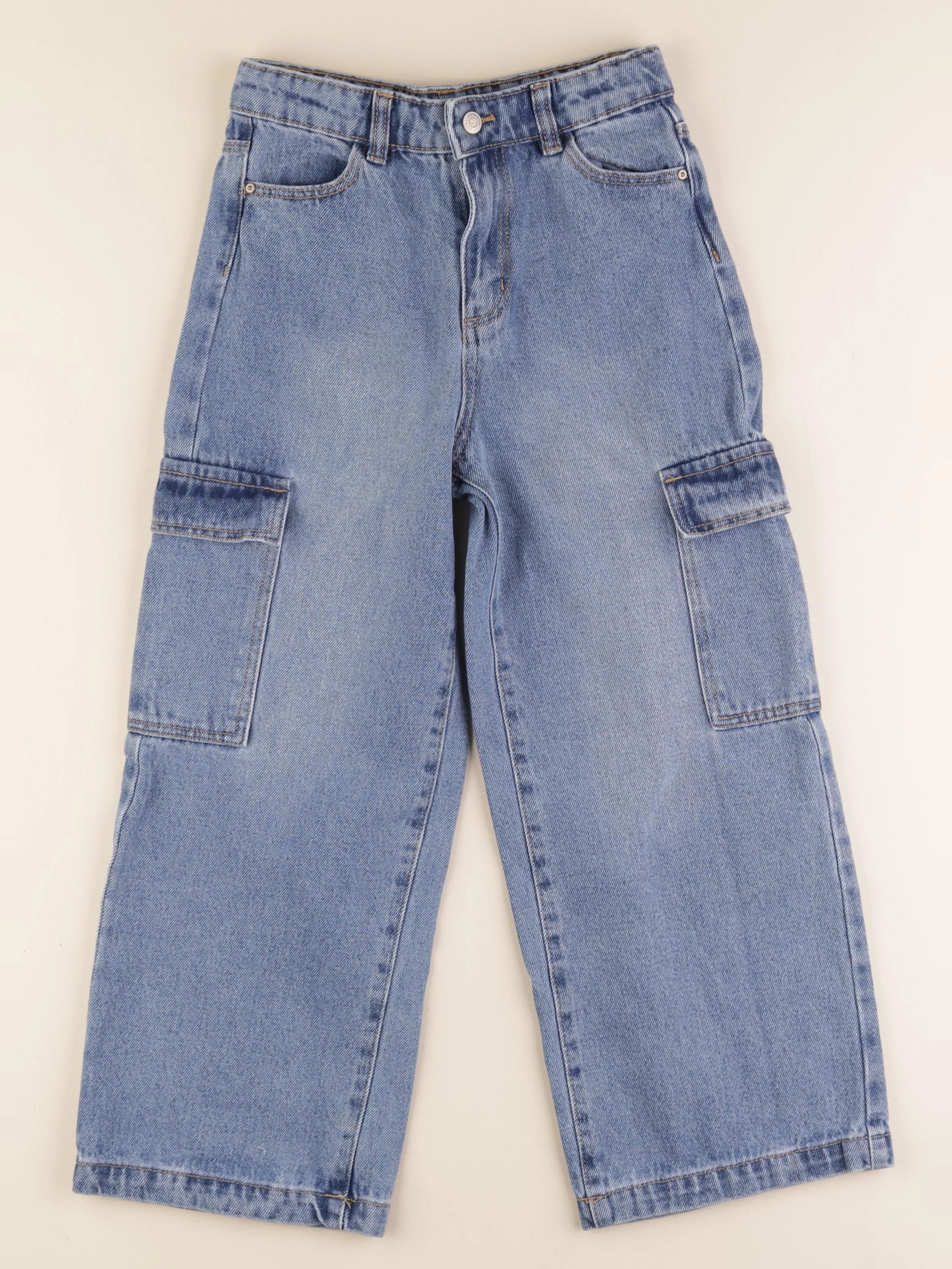 Vertbaudet - jean bleu - 8 ans