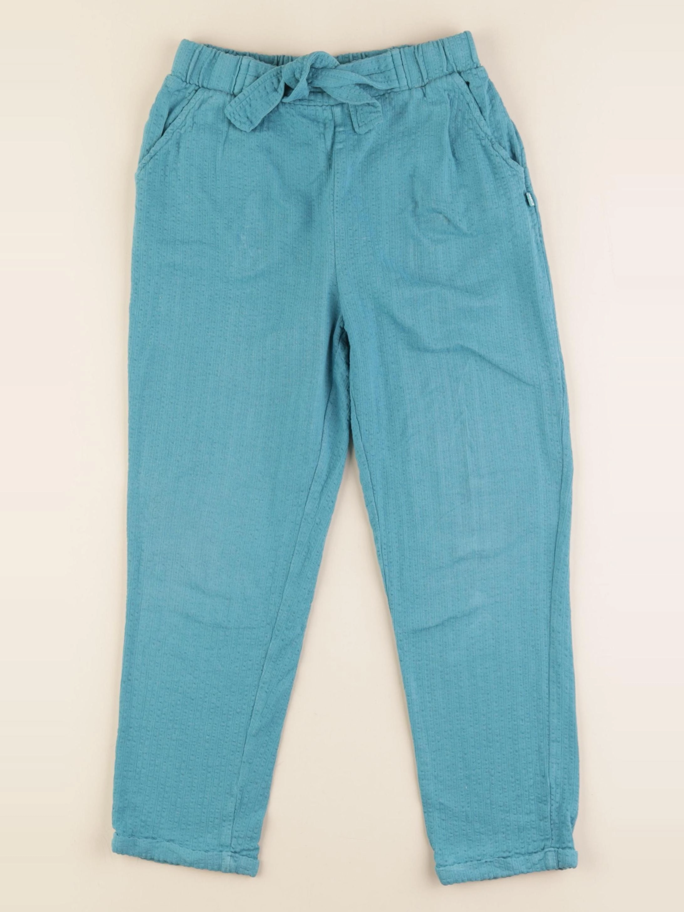 Okaidi - pantalon bleu - 7 ans