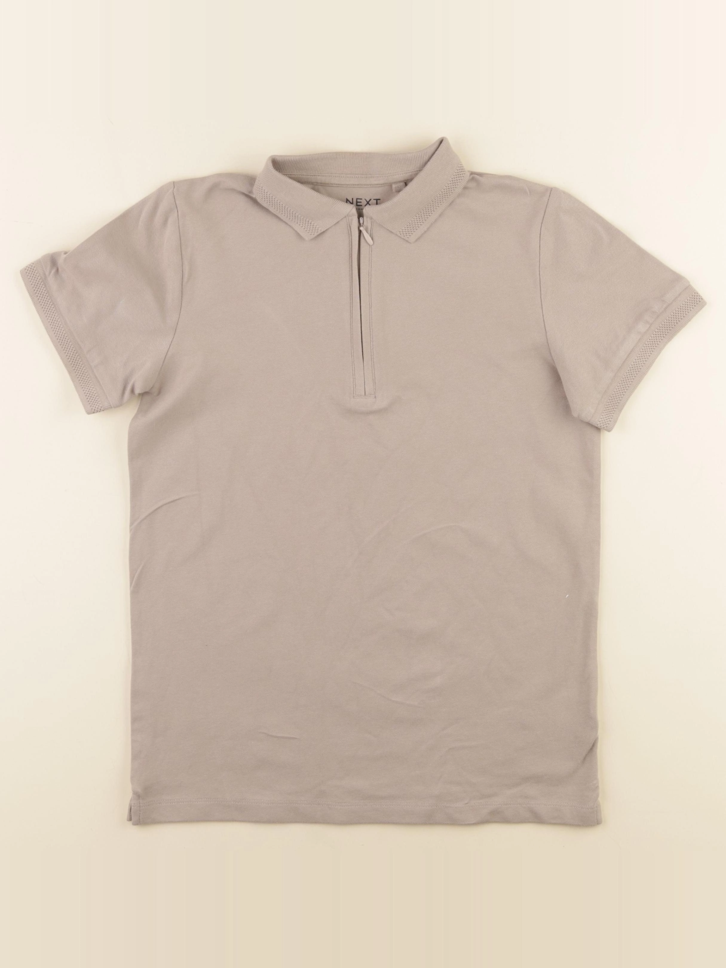 Next - polo beige - 10 ans