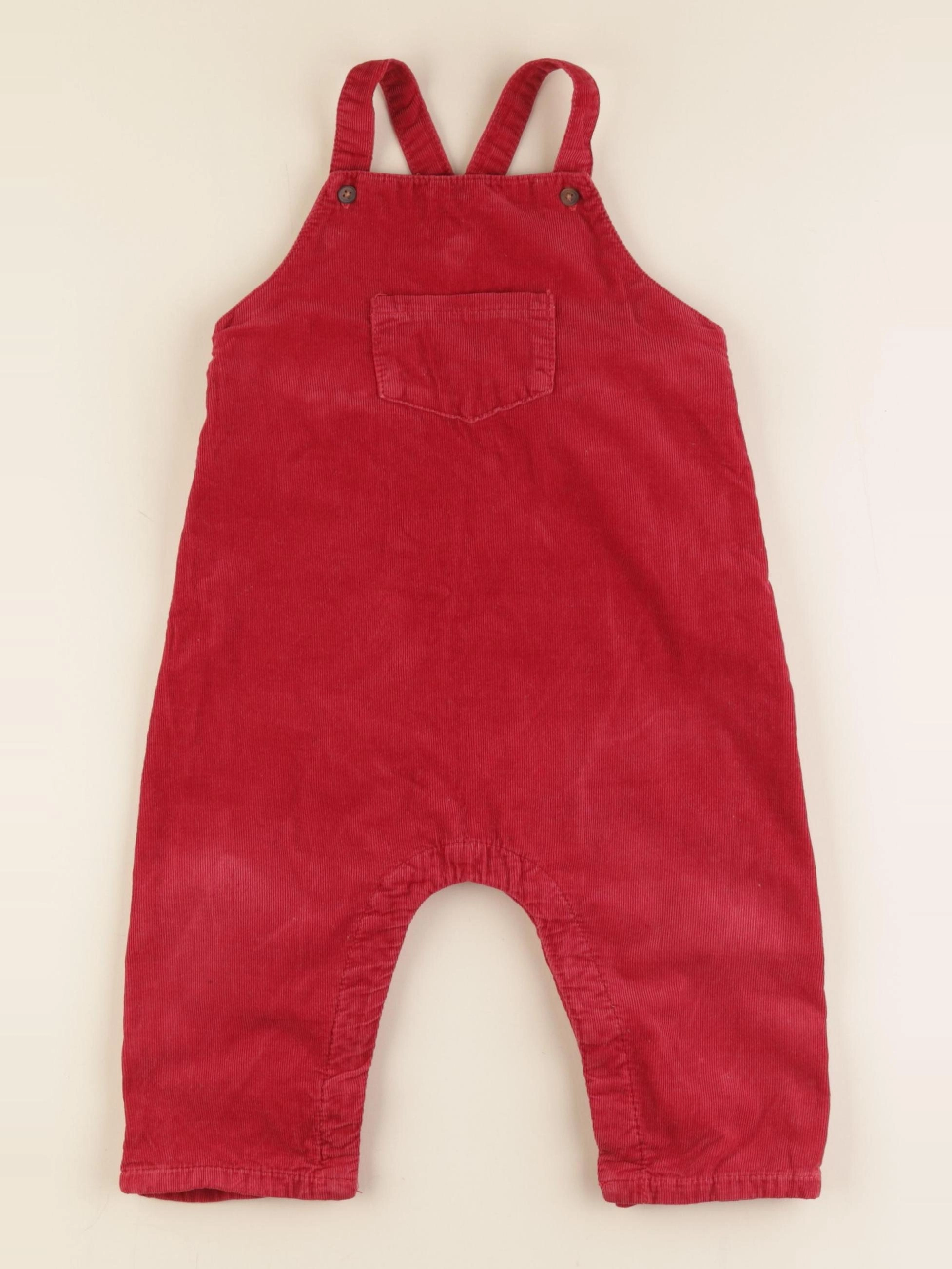 Boutchou - salopette rouge - 18 mois