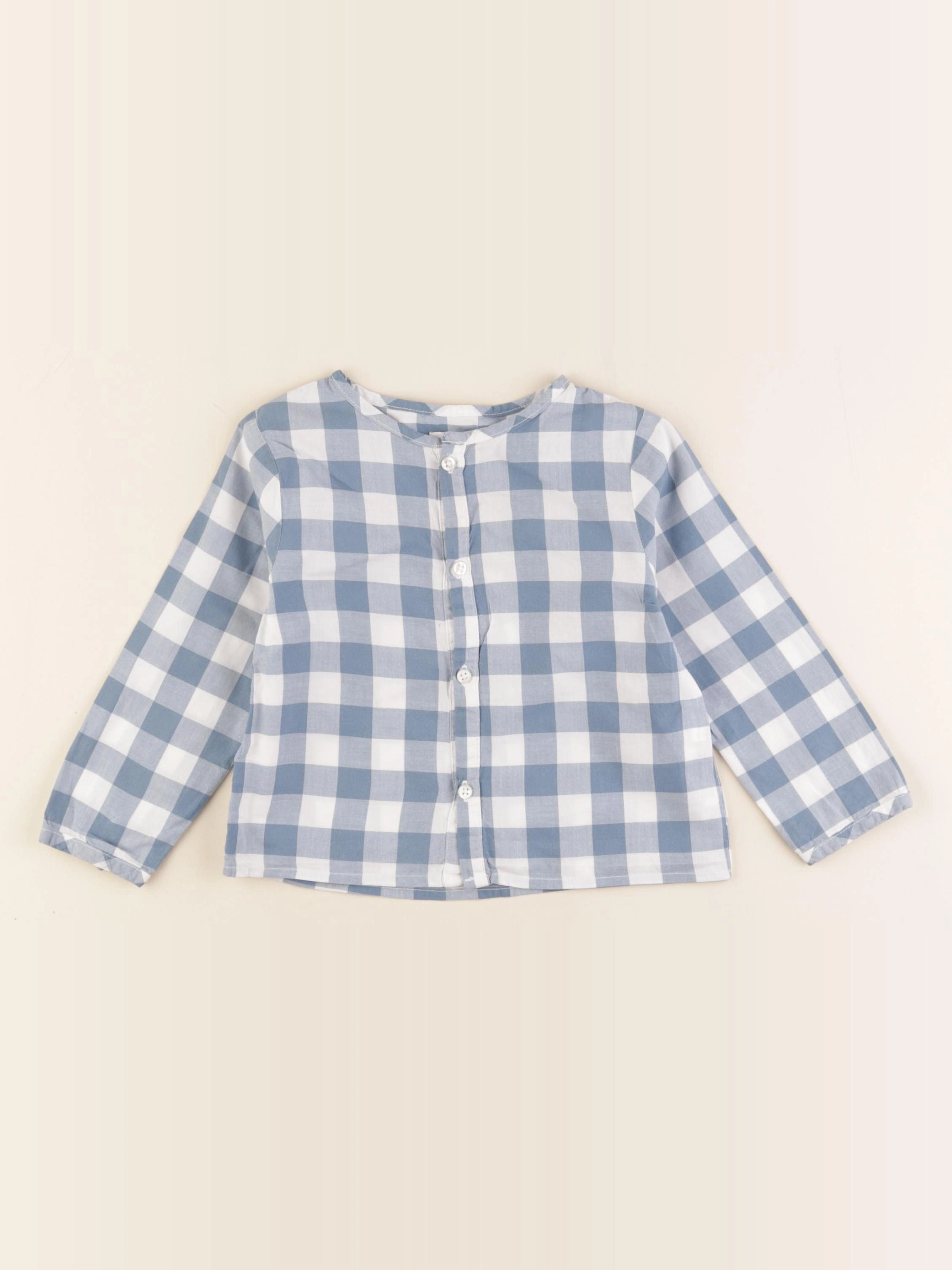 Gocco - chemise bleu - 18/24 mois