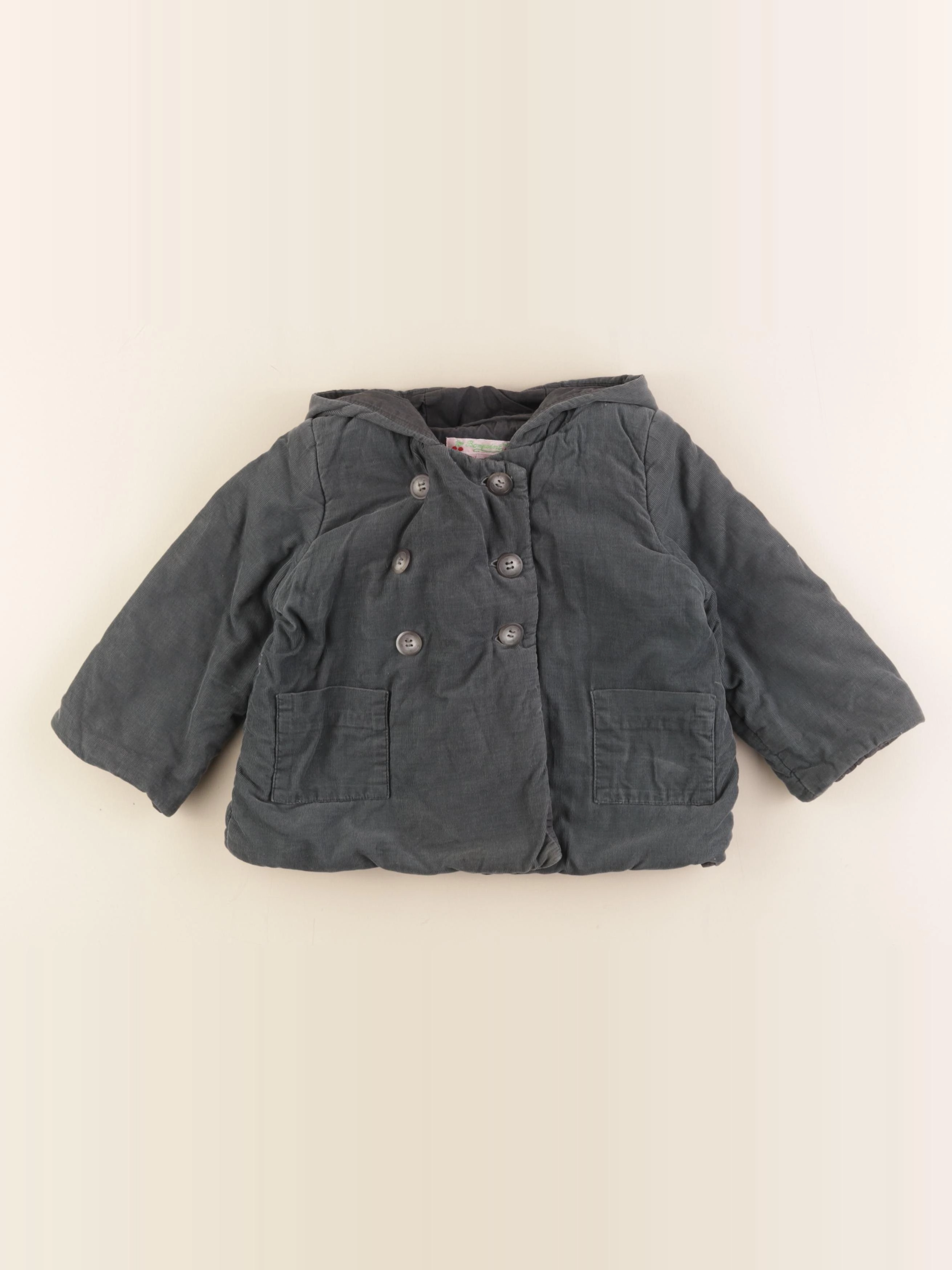 Bonpoint - manteau gris - 2 ans