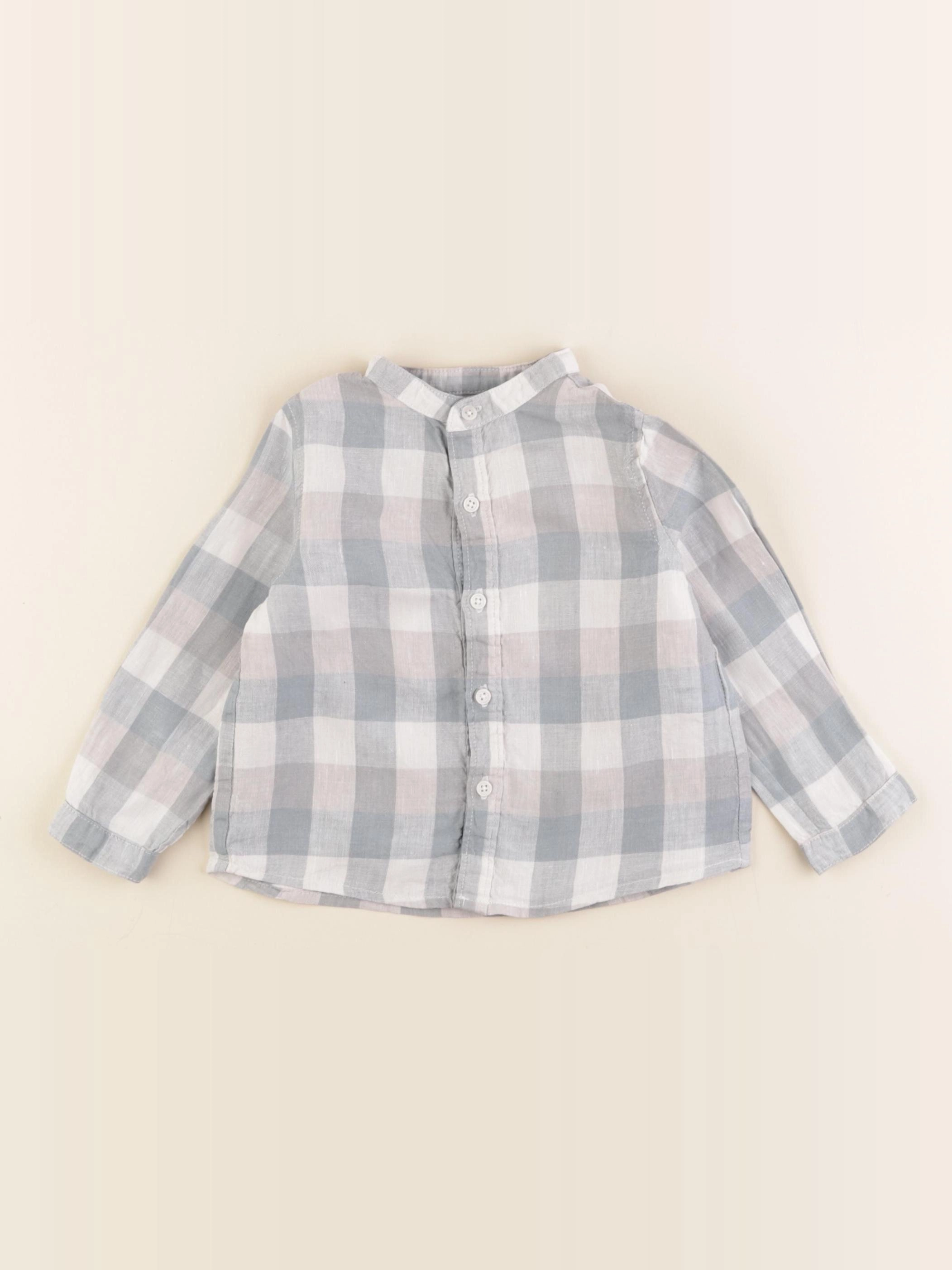 Gocco - chemise gris - 12/18 mois