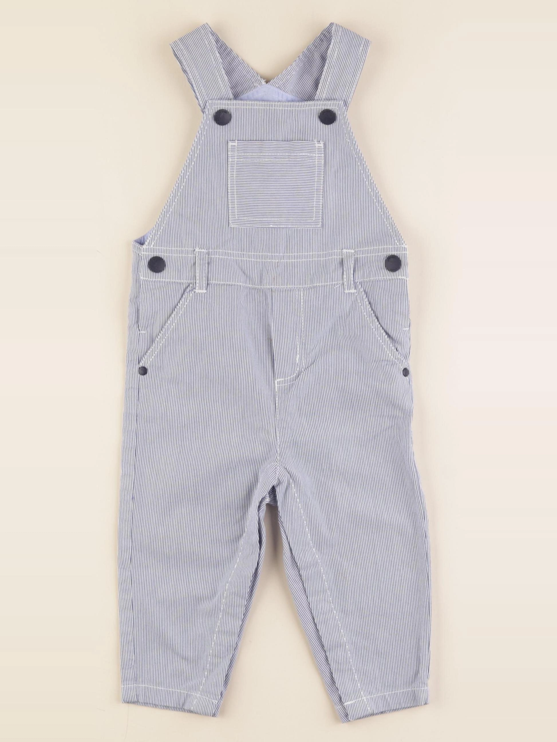 Jacadi - salopette bleu - 18 mois