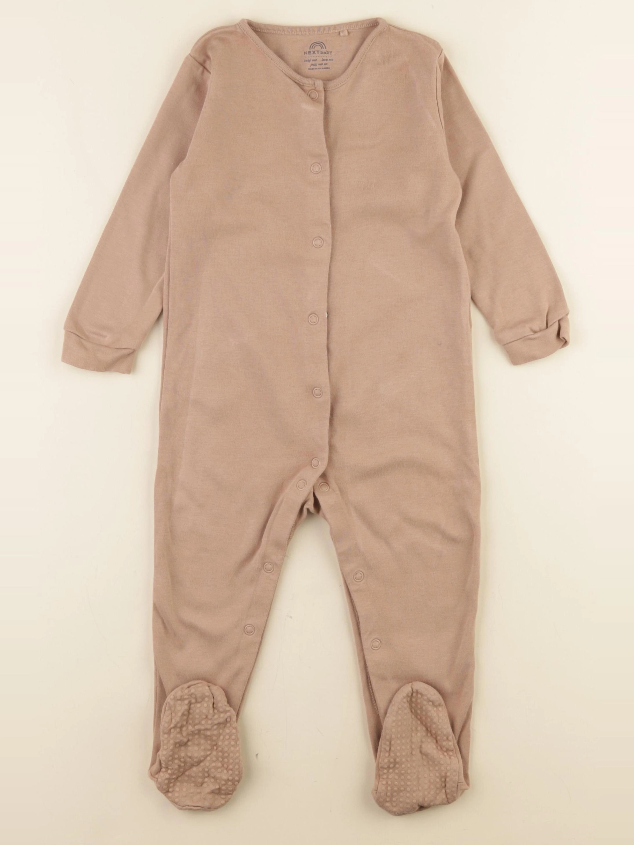 Next - pyjama coton beige - 18/24 mois